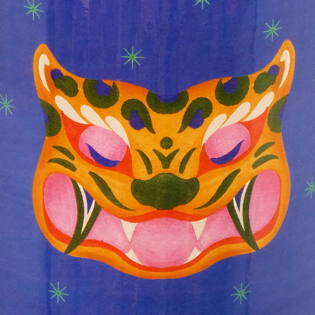 Tanbu Porselen Şemsiyelik 20x20x46 Cm Turuncu - Mavi