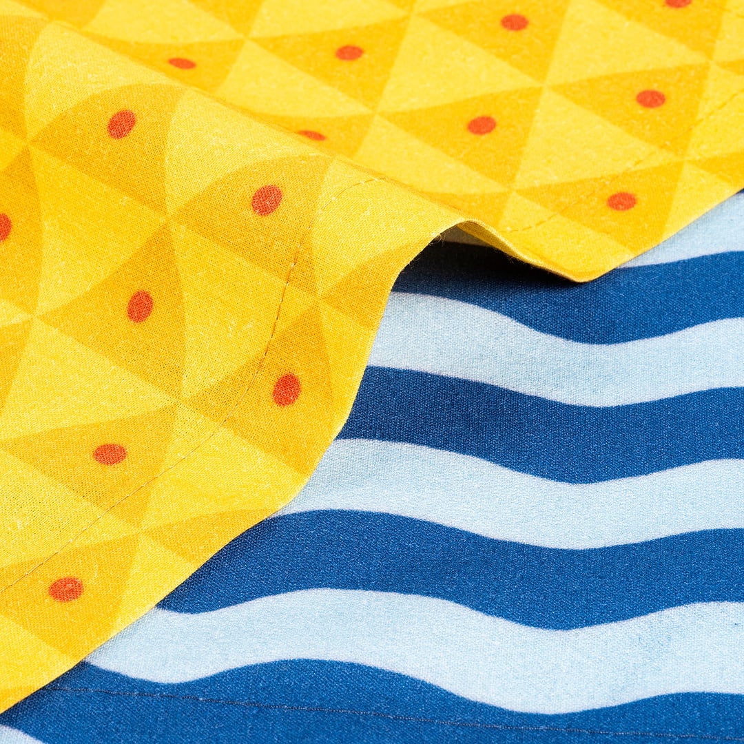 Nilüfer Dijital Baskılı Pamuk Peçete Seti 25x25 Cm Renkli