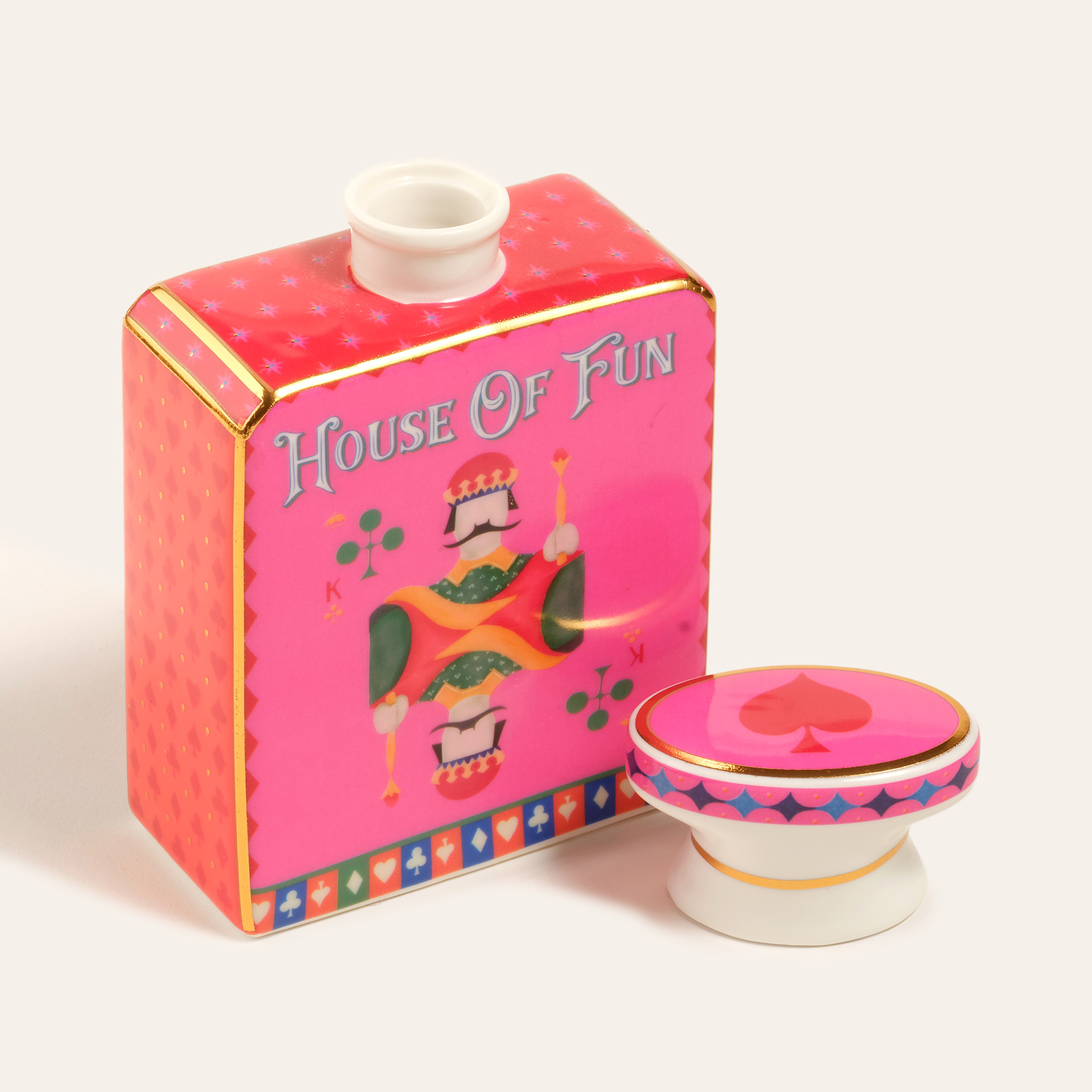 Shekou Porselen Dekoratif Obje 375 Ml Renkli