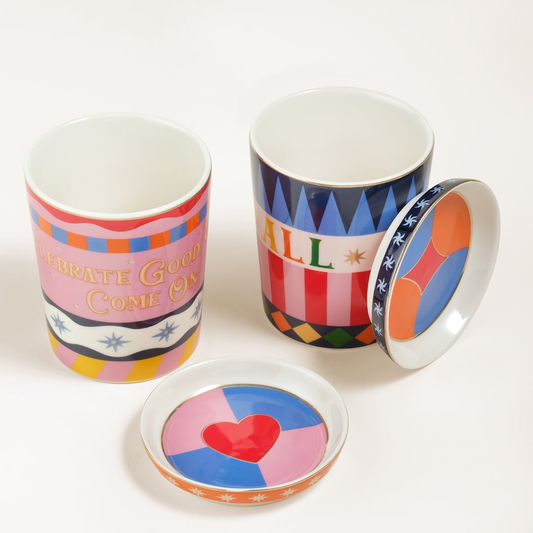 Luohu Porselen Kupa 290 Ml Renkli