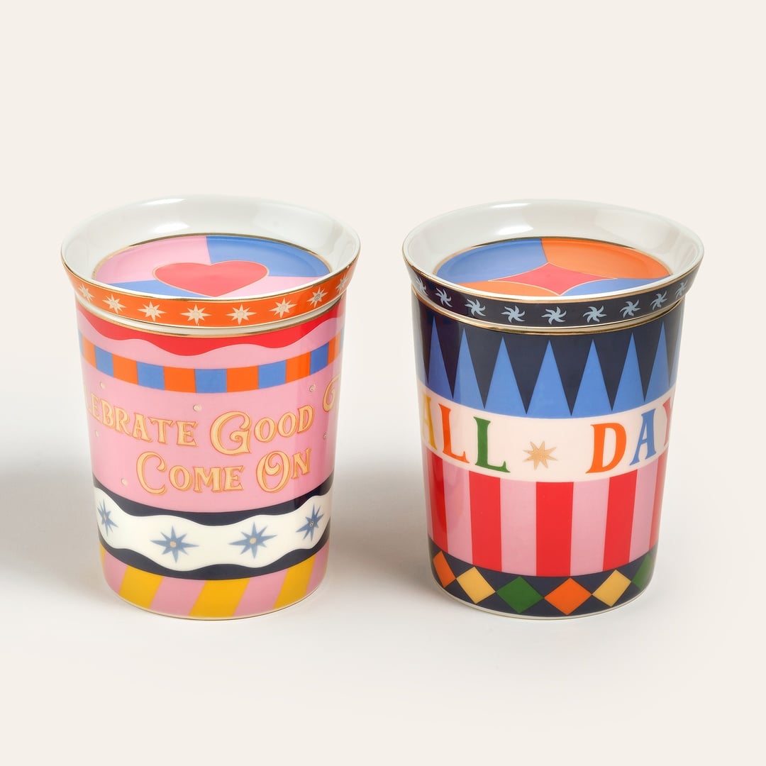 Luohu Porselen Kupa 290 Ml Renkli