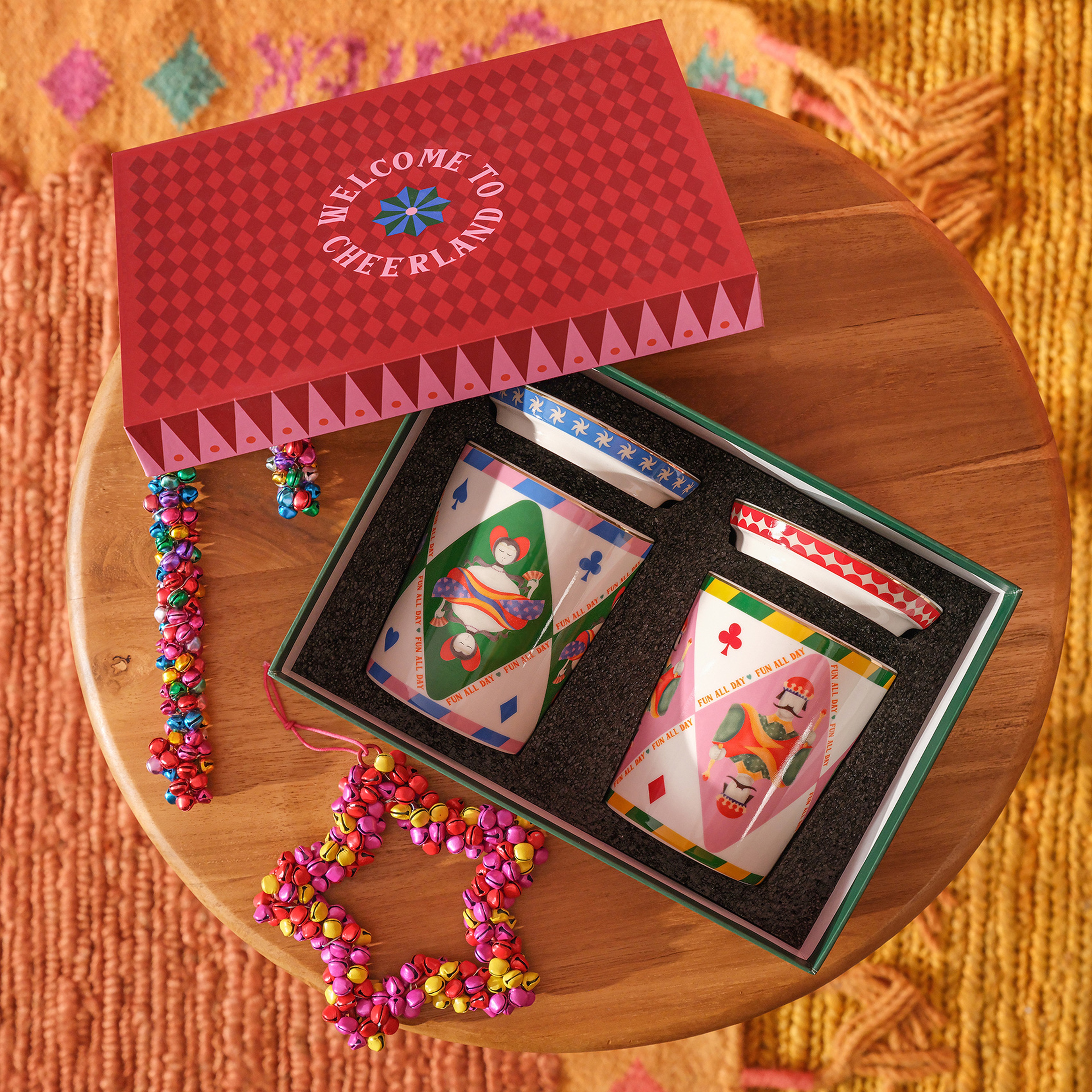 Luohu Porselen Kupa 290 Ml Renkli