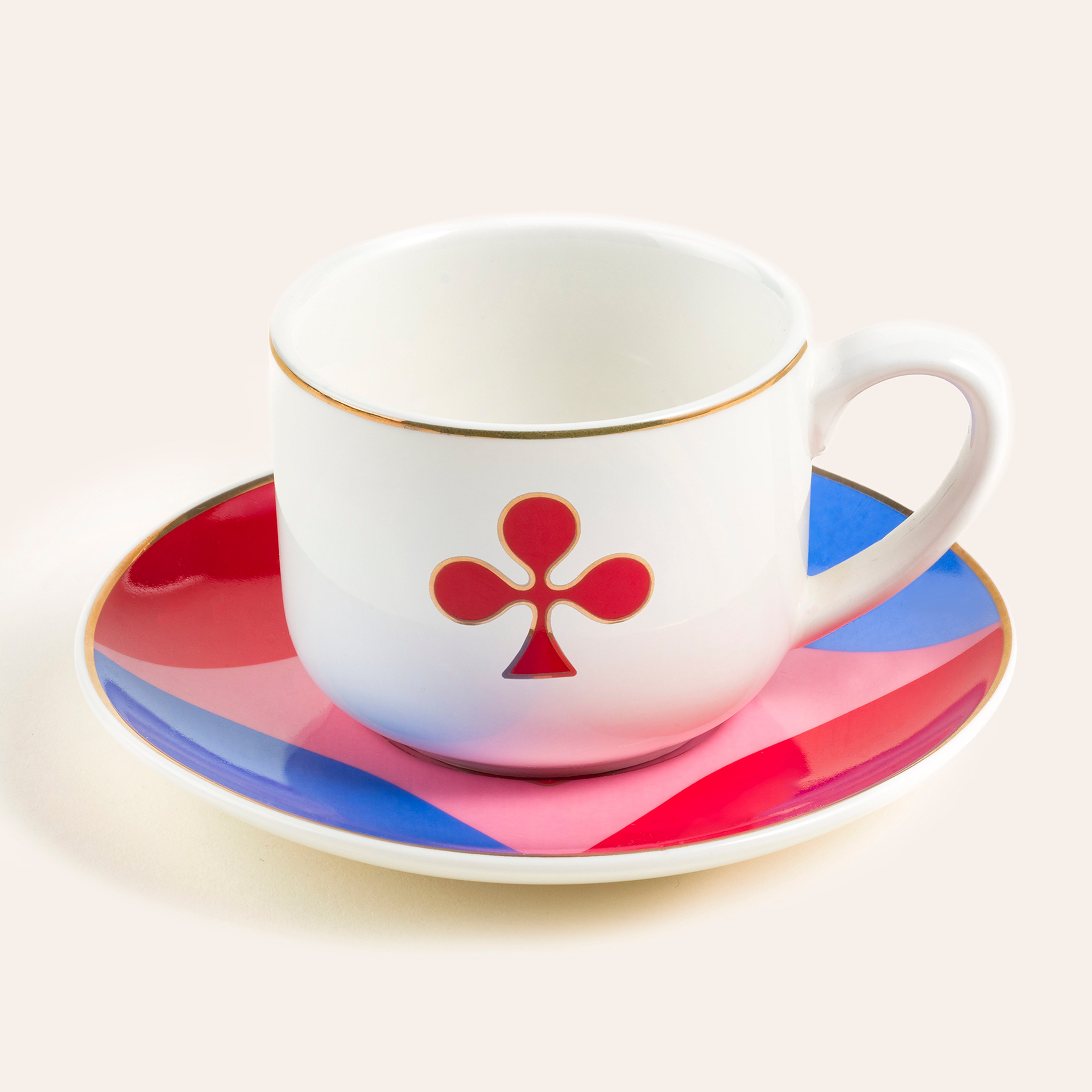 Luohu Porselen Kahve Seti 90 Ml Renkli