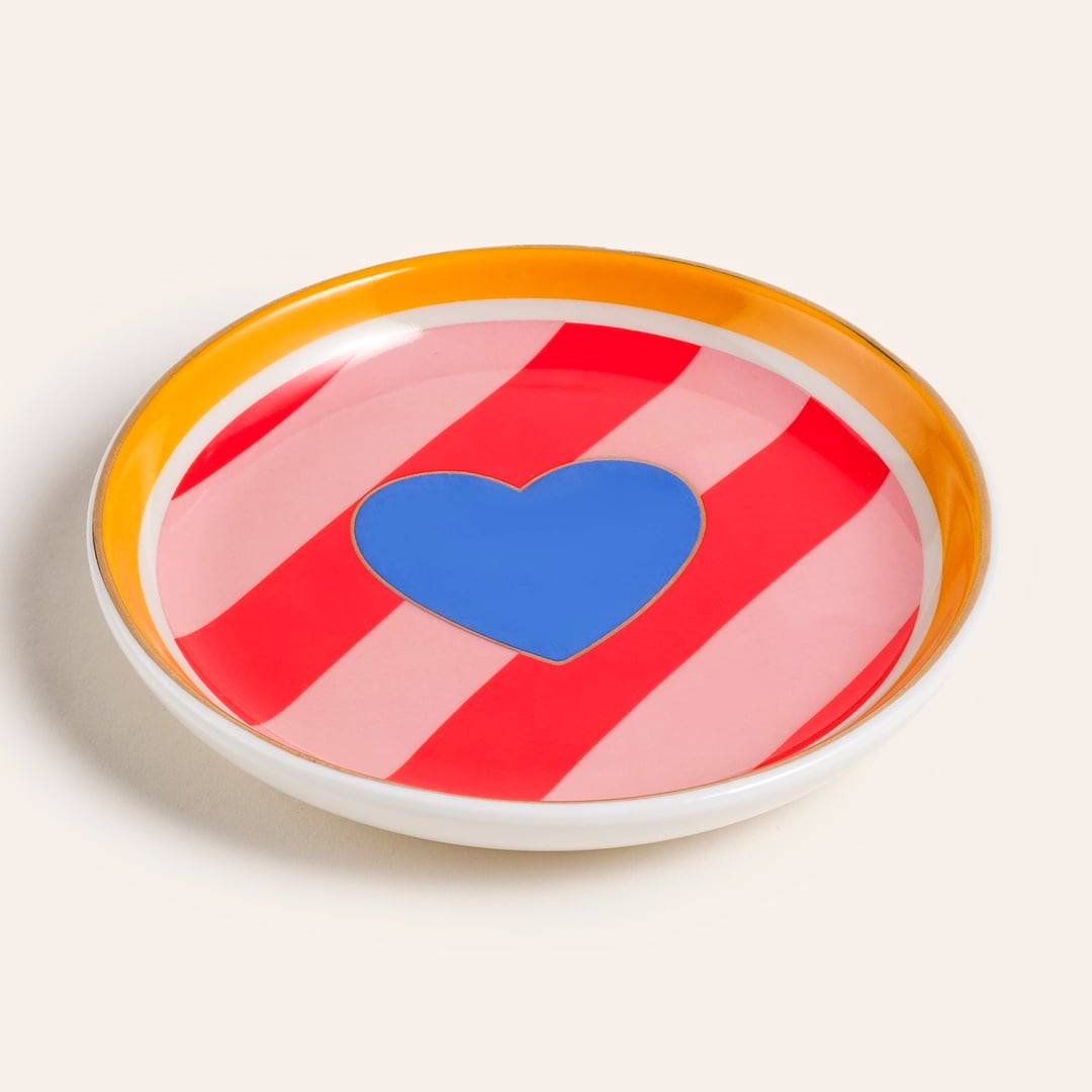 Luohu Porselen Tabak 10x10x1 Cm Renkli