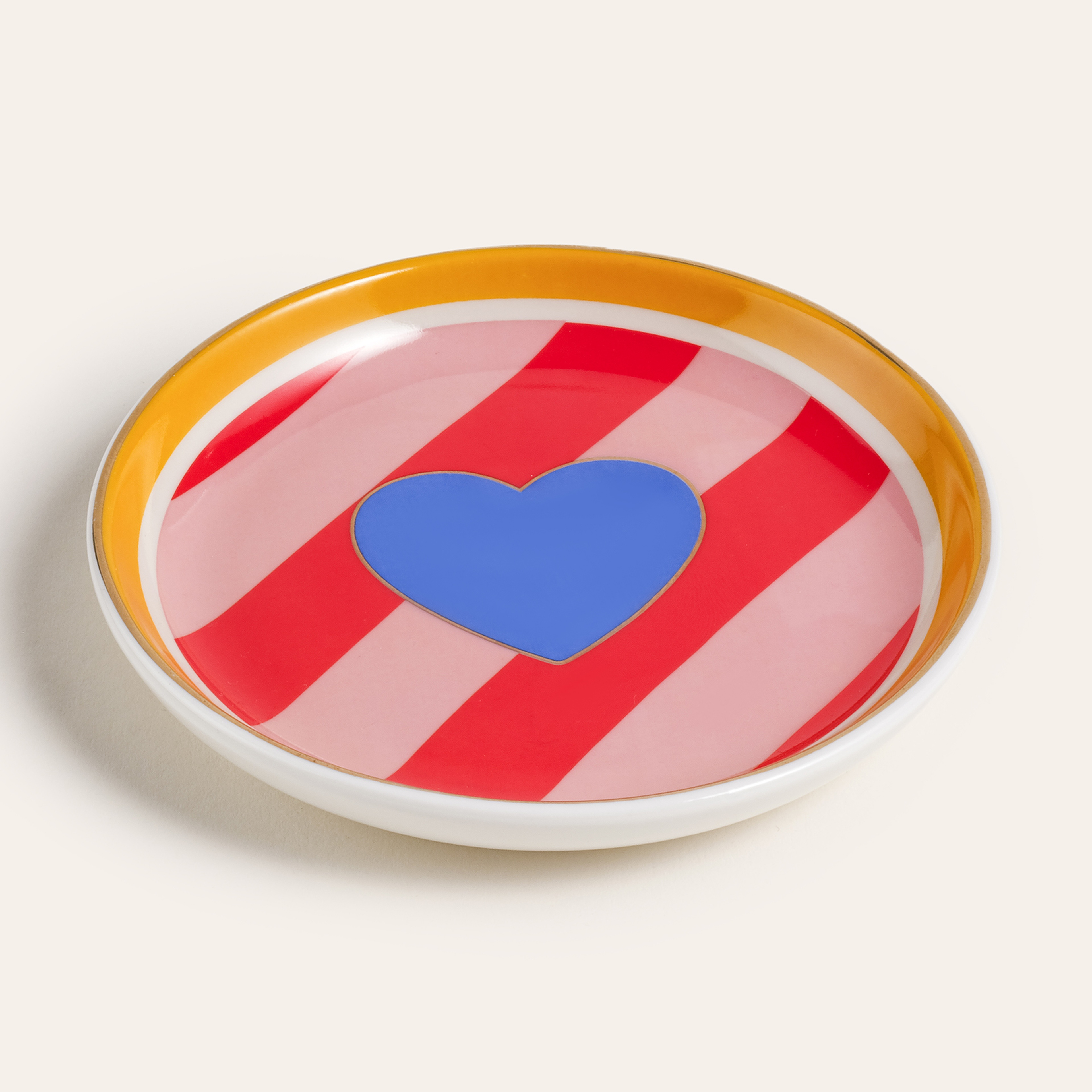 Luohu Porselen Tabak 10x10x1 Cm Renkli