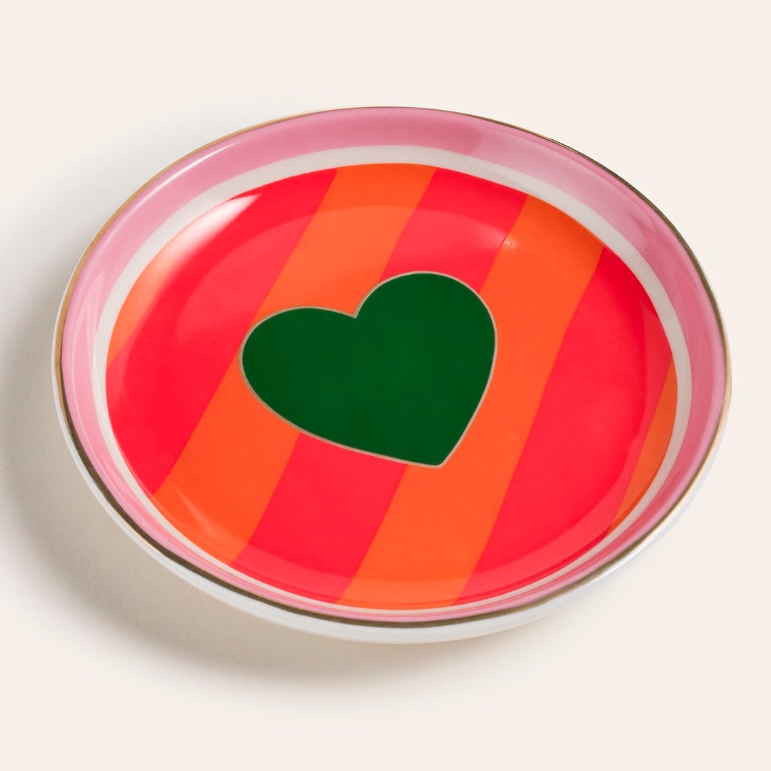 Luohu Porselen Tabak 10x10x1 Cm Renkli