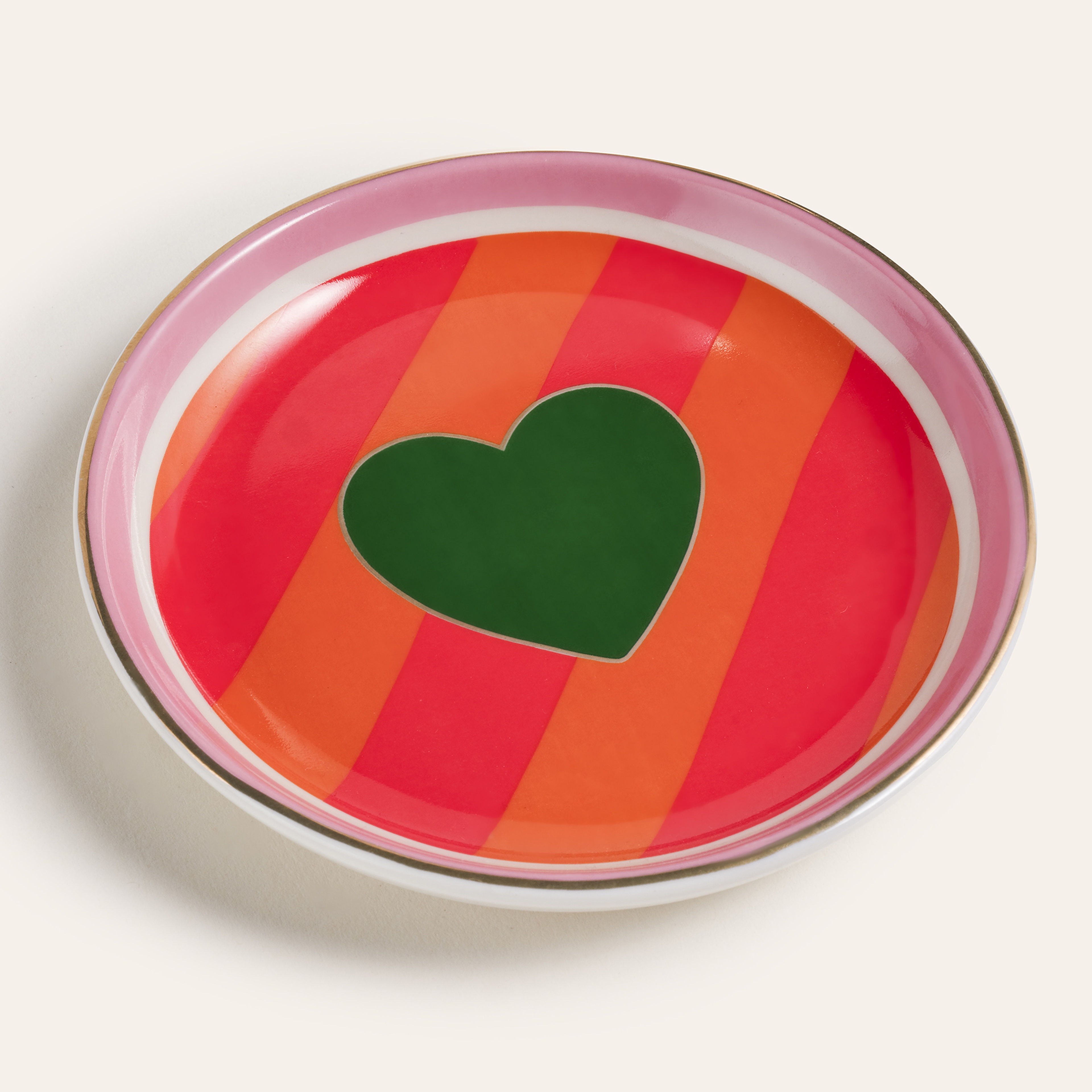 Luohu Porselen Tabak 10x10x1 Cm Renkli