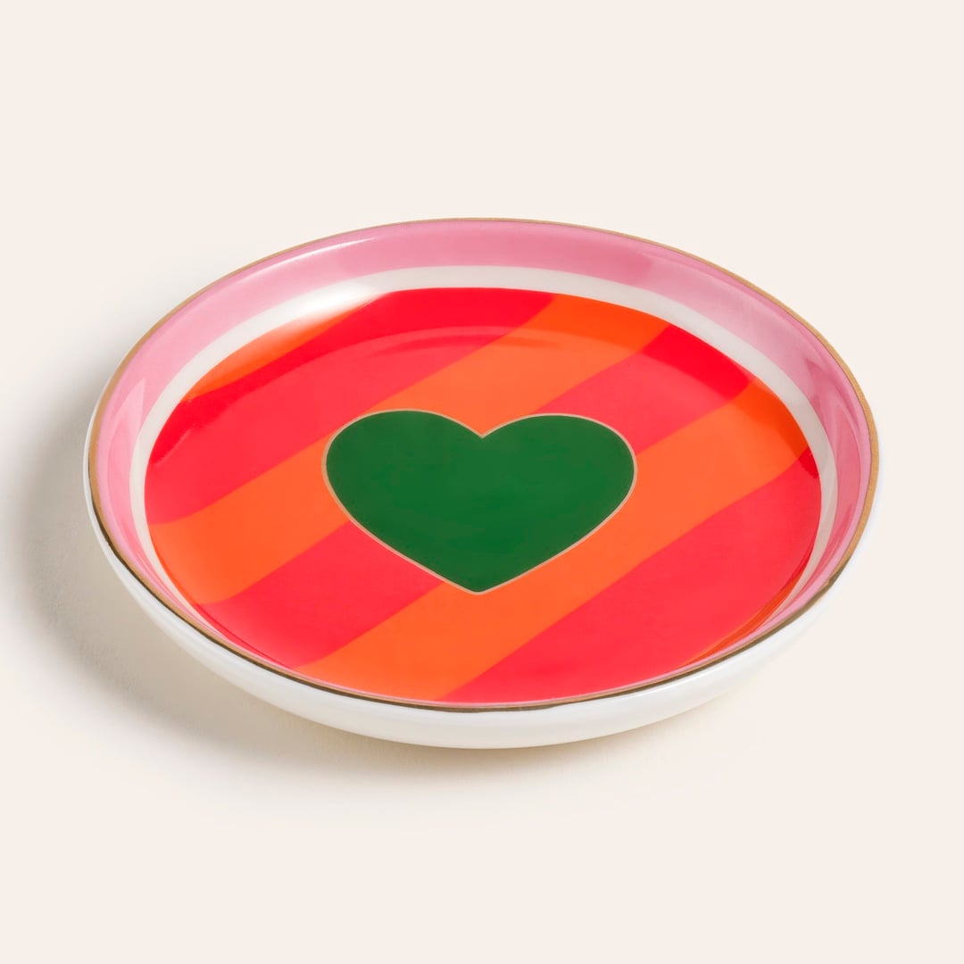 Luohu Porselen Tabak 10x10x1 Cm Renkli