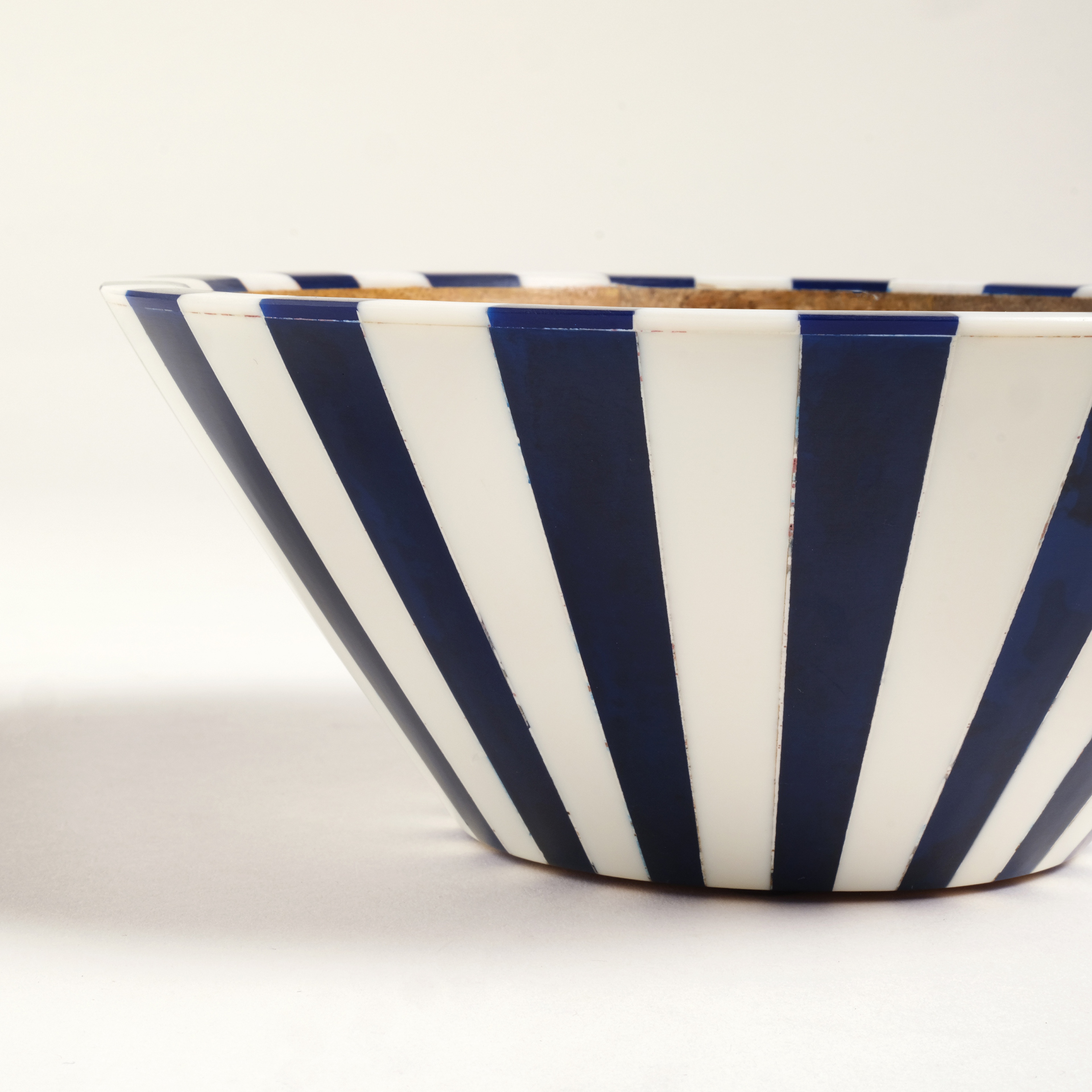 Nohar Mango Ağacı - Reçine Kase 18x18x8 Cm Mavi