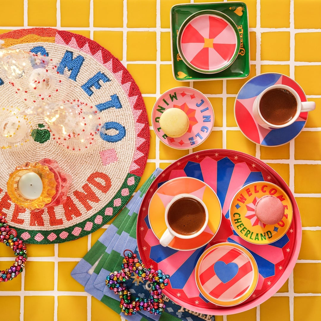 Luohu Porselen Tabak 12x12x2 Cm Yeşil