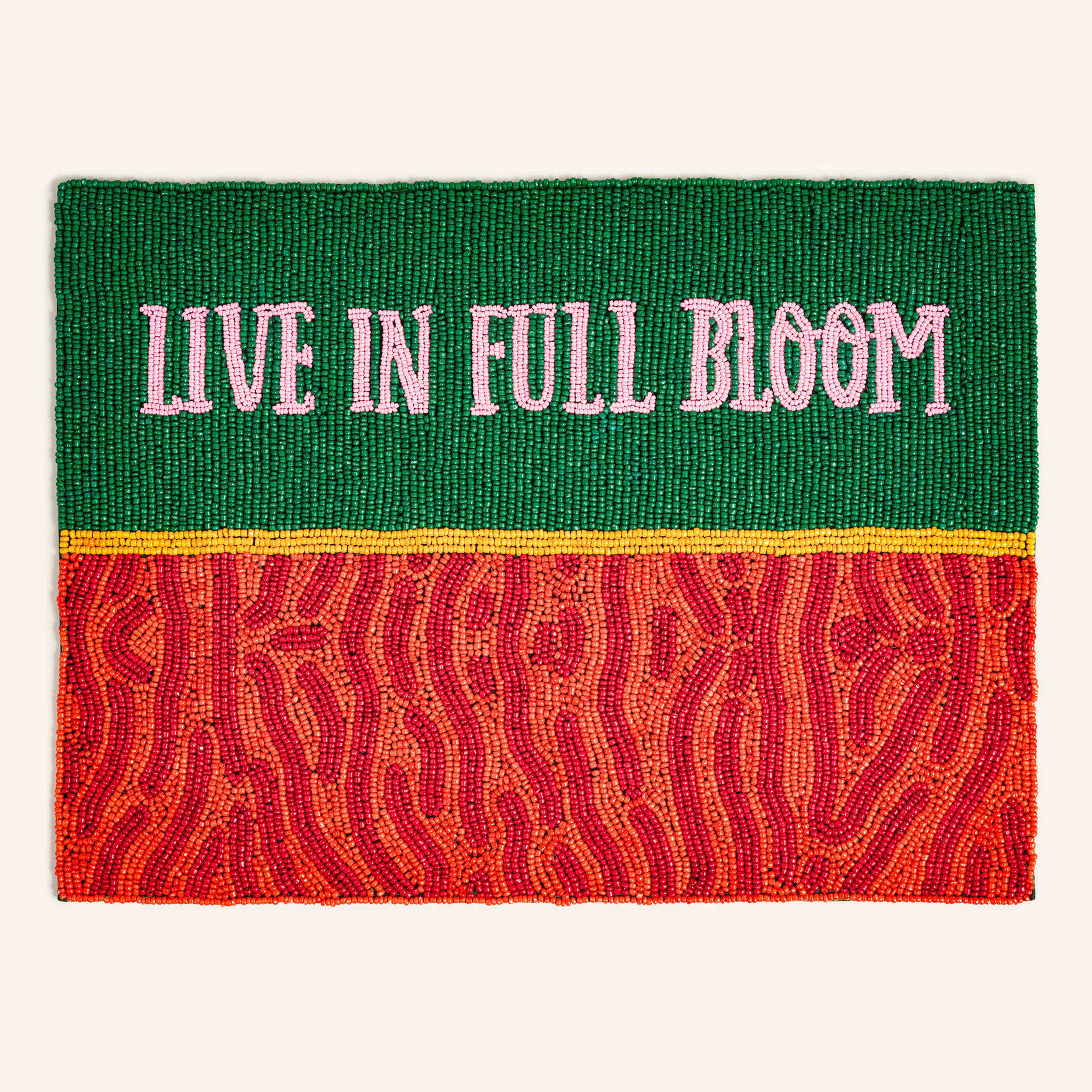 Dadrı Cam - Polyester Amerikan Servis 30x40 Cm Yeşil - Turuncu