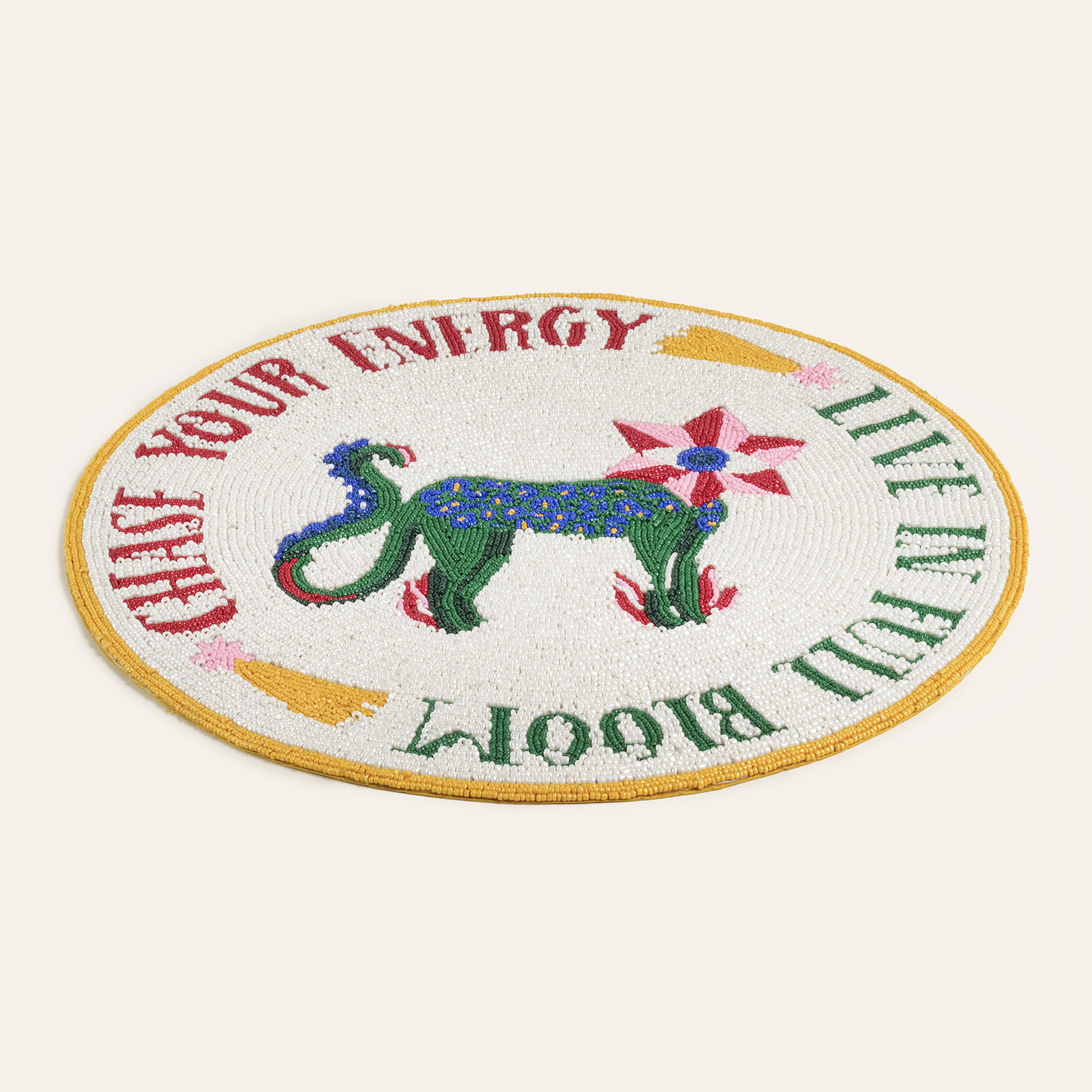 Dadrı Cam - Polyester Amerikan Servis 35 Cm Beyaz