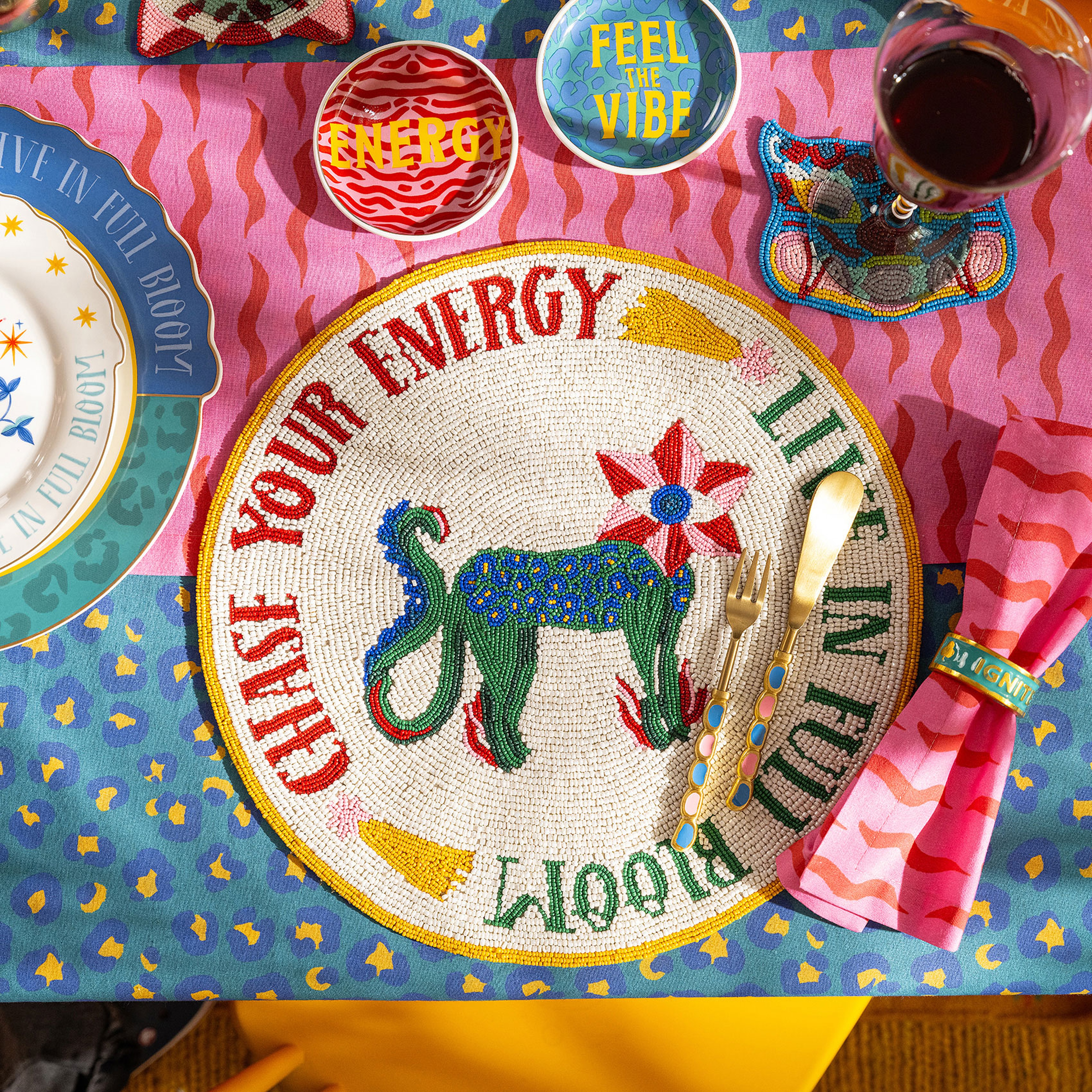 Dadrı Cam - Polyester Amerikan Servis 35 Cm Beyaz