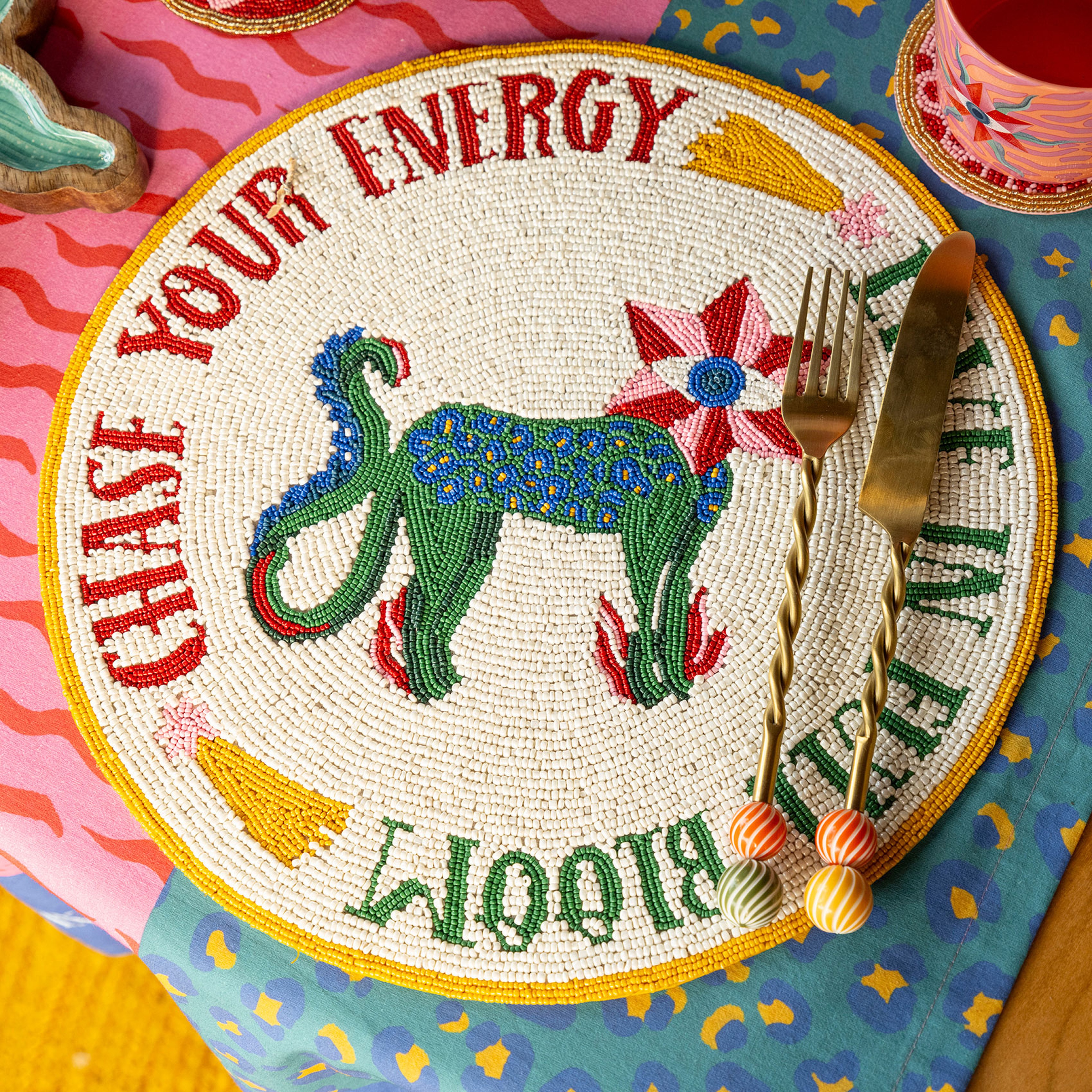 Dadrı Cam - Polyester Amerikan Servis 35 Cm Beyaz