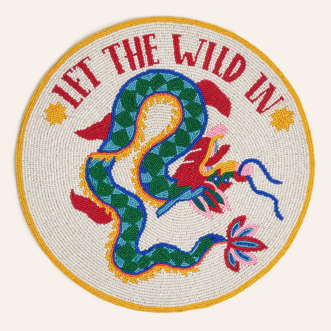 Dadrı Cam - Polyester Amerikan Servis 35 Cm Beyaz