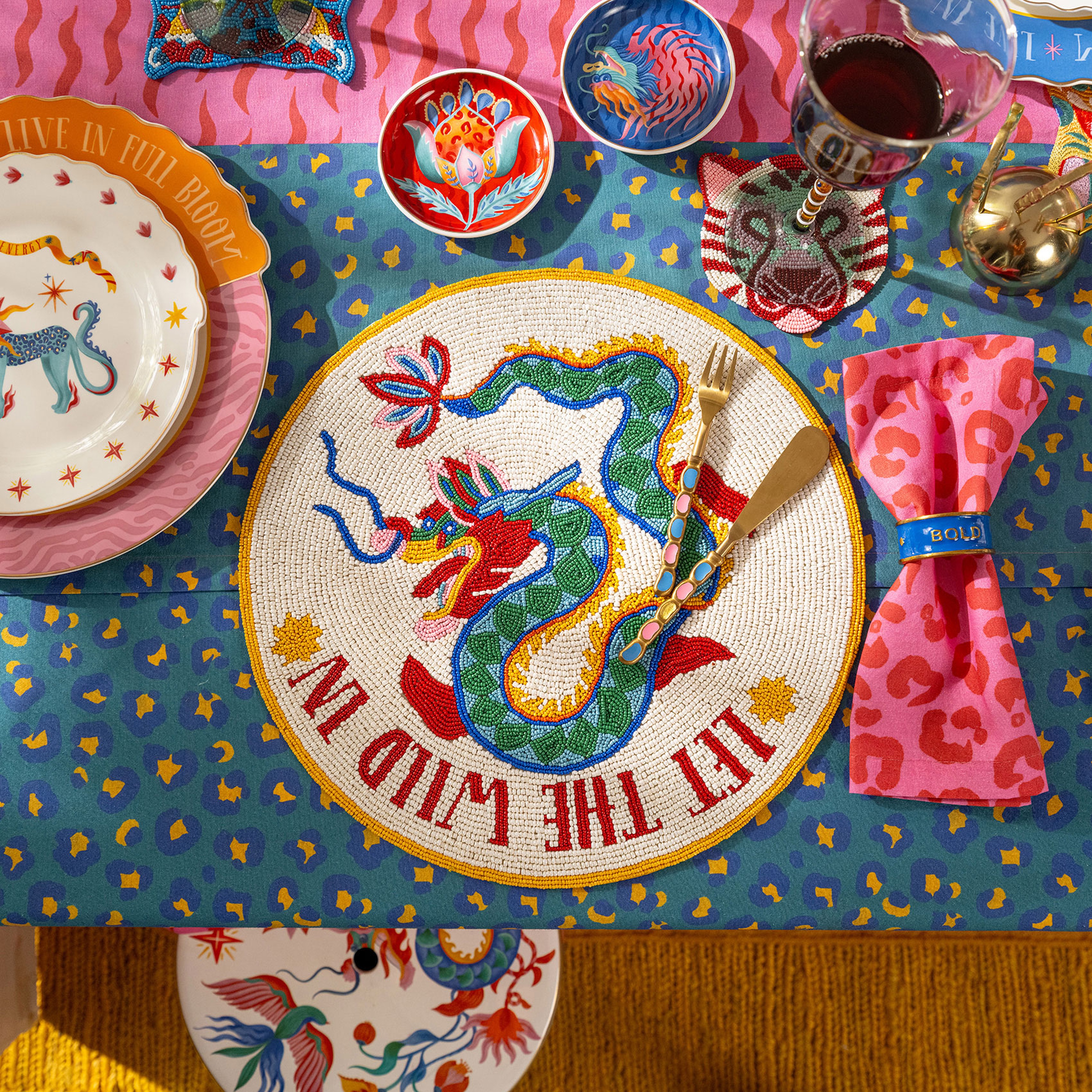 Dadrı Cam - Polyester Amerikan Servis 35 Cm Beyaz