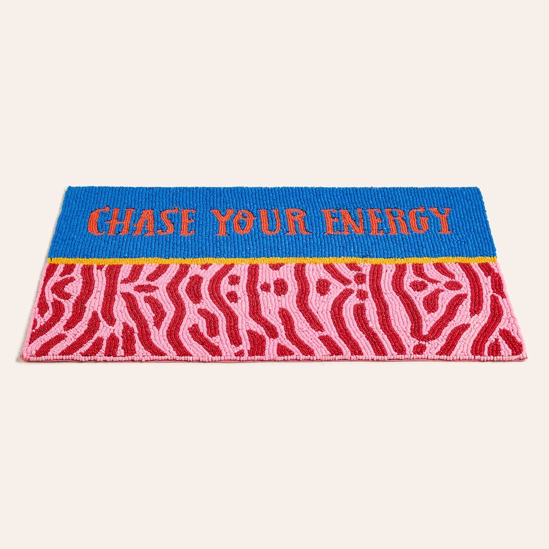 Dadrı Cam - Polyester Amerikan Servis 30x40 Cm Mavi - Fuşya