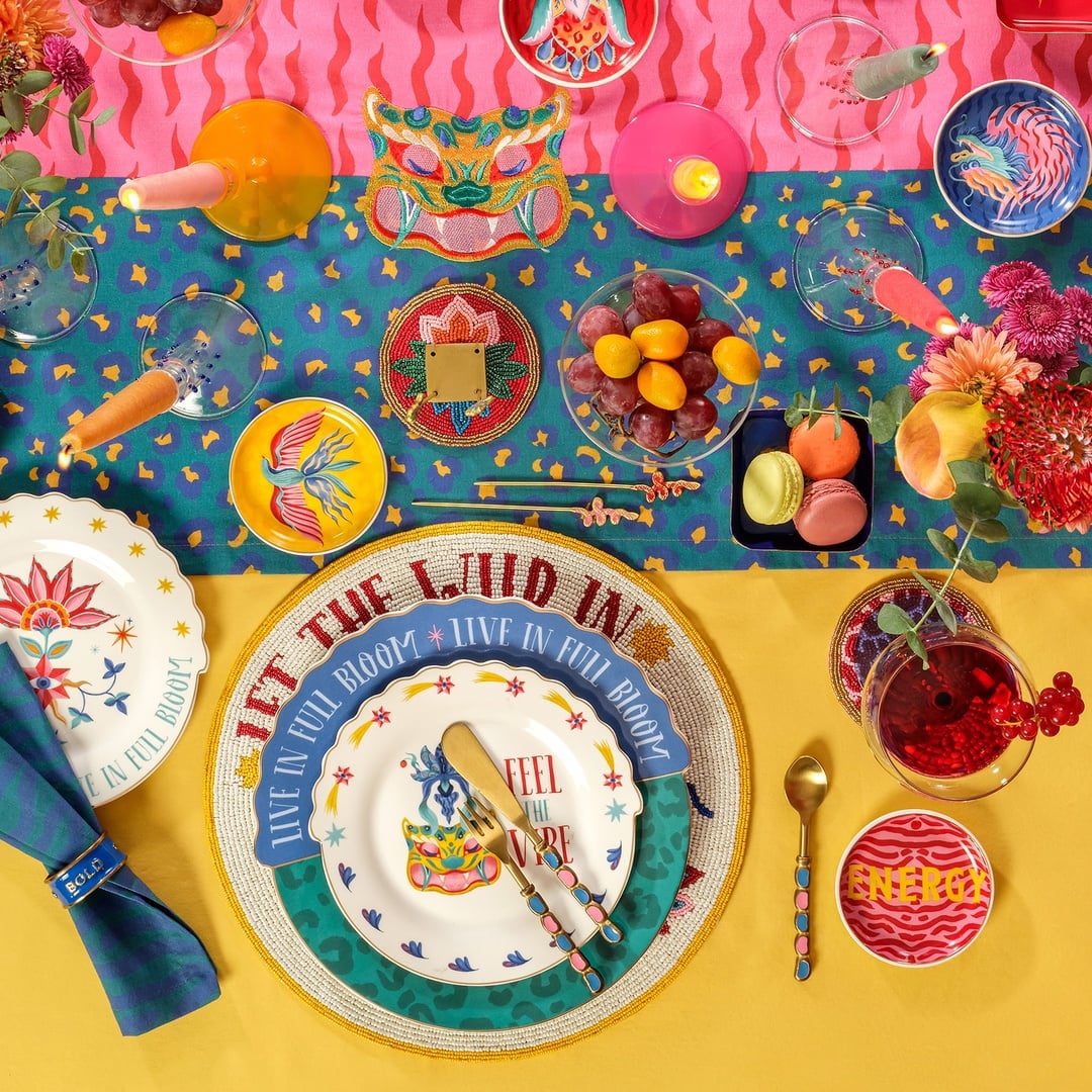 Dadrı Cam - Polyester Bardak Altlığı 10 Cm Fuşya