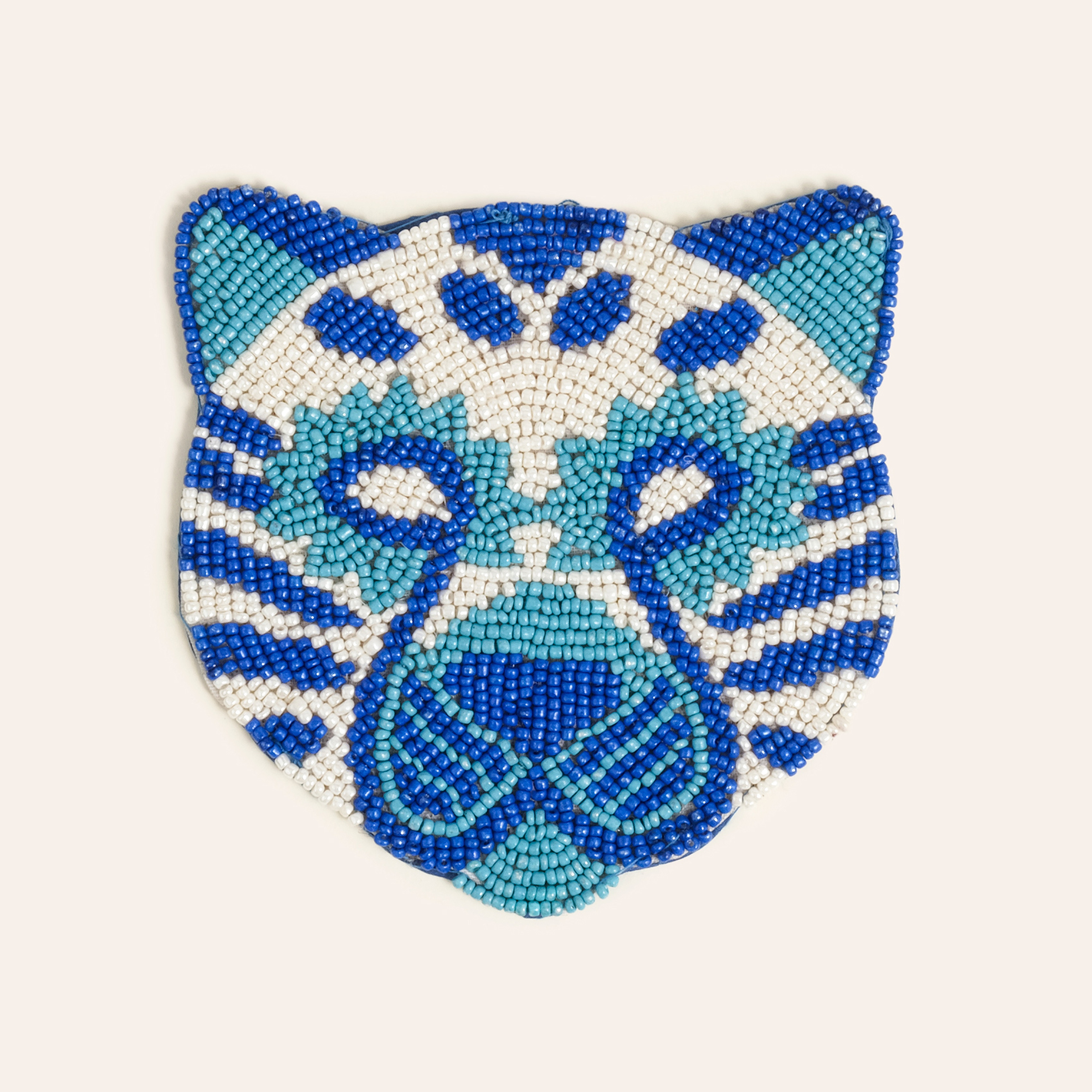 Dadrı Cam - Polyester Bardak Altlığı 10 Cm Mavi