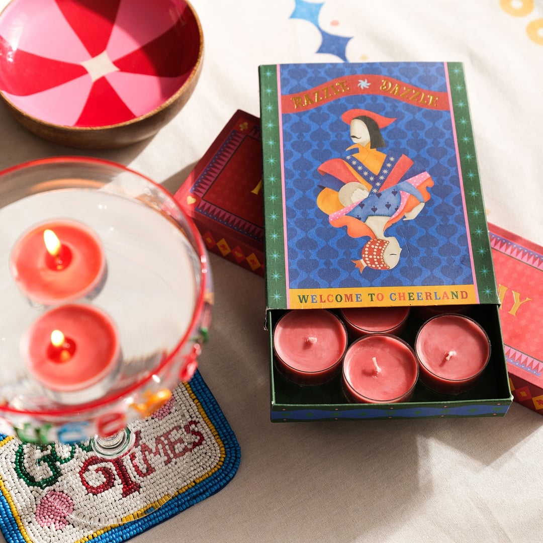 Dadrı Cam - Polyester Bardak Altlığı 12x8 Cm Yeşil