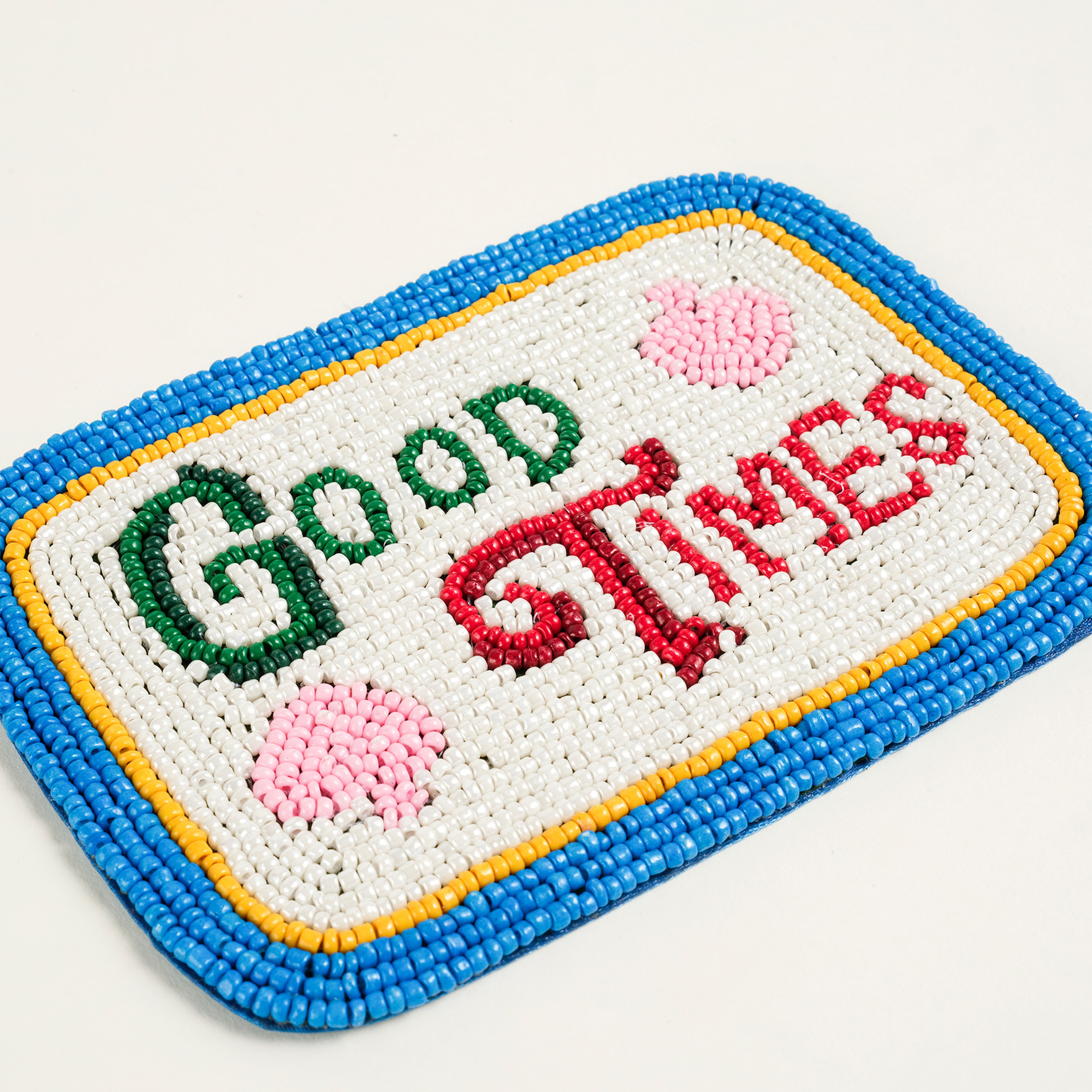 Dadrı Cam - Polyester Bardak Altlığı 12x8 Cm Yeşil