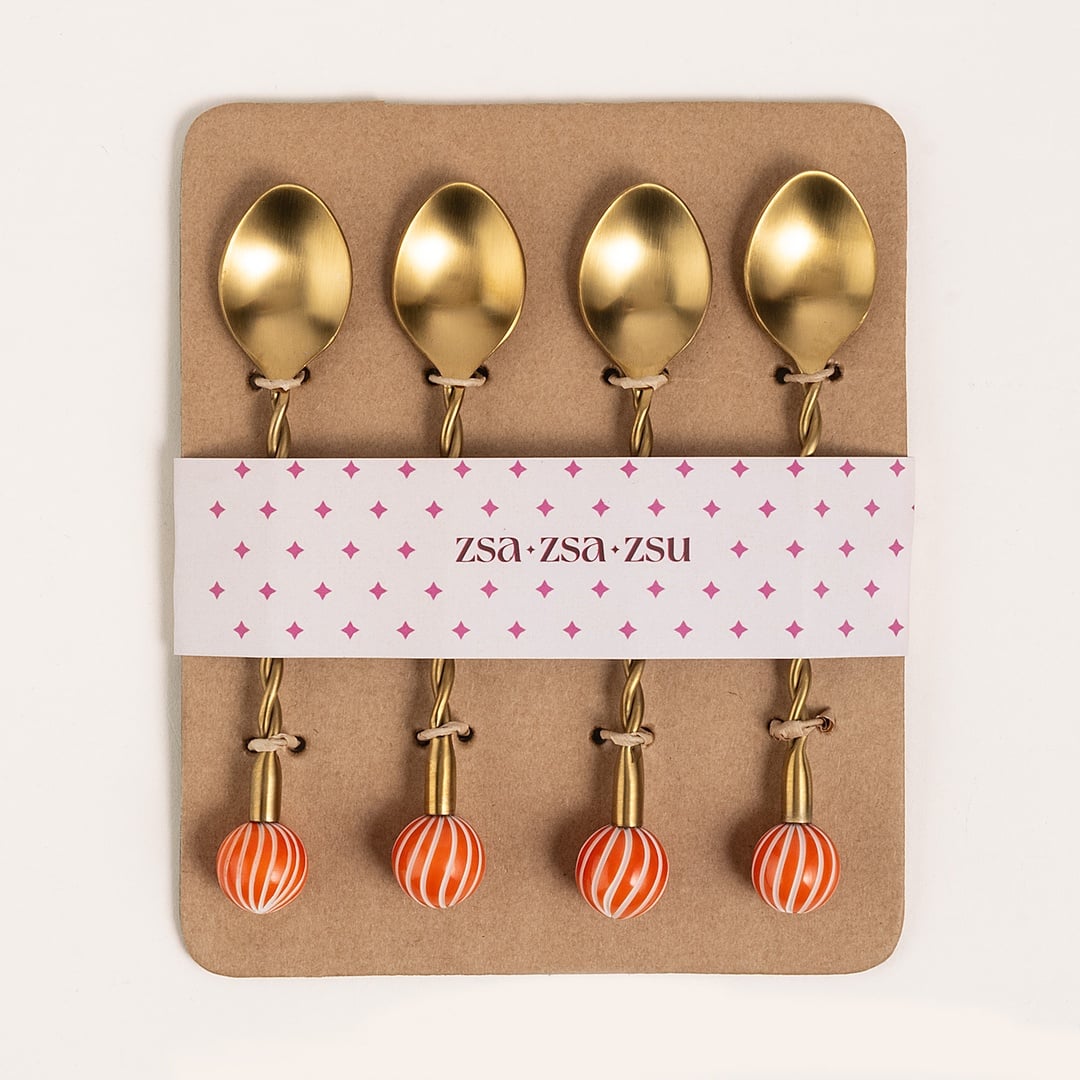 Rampur Çelik - Pirinç Çkb Seti 3x15x1 Cm Altın - Turuncu