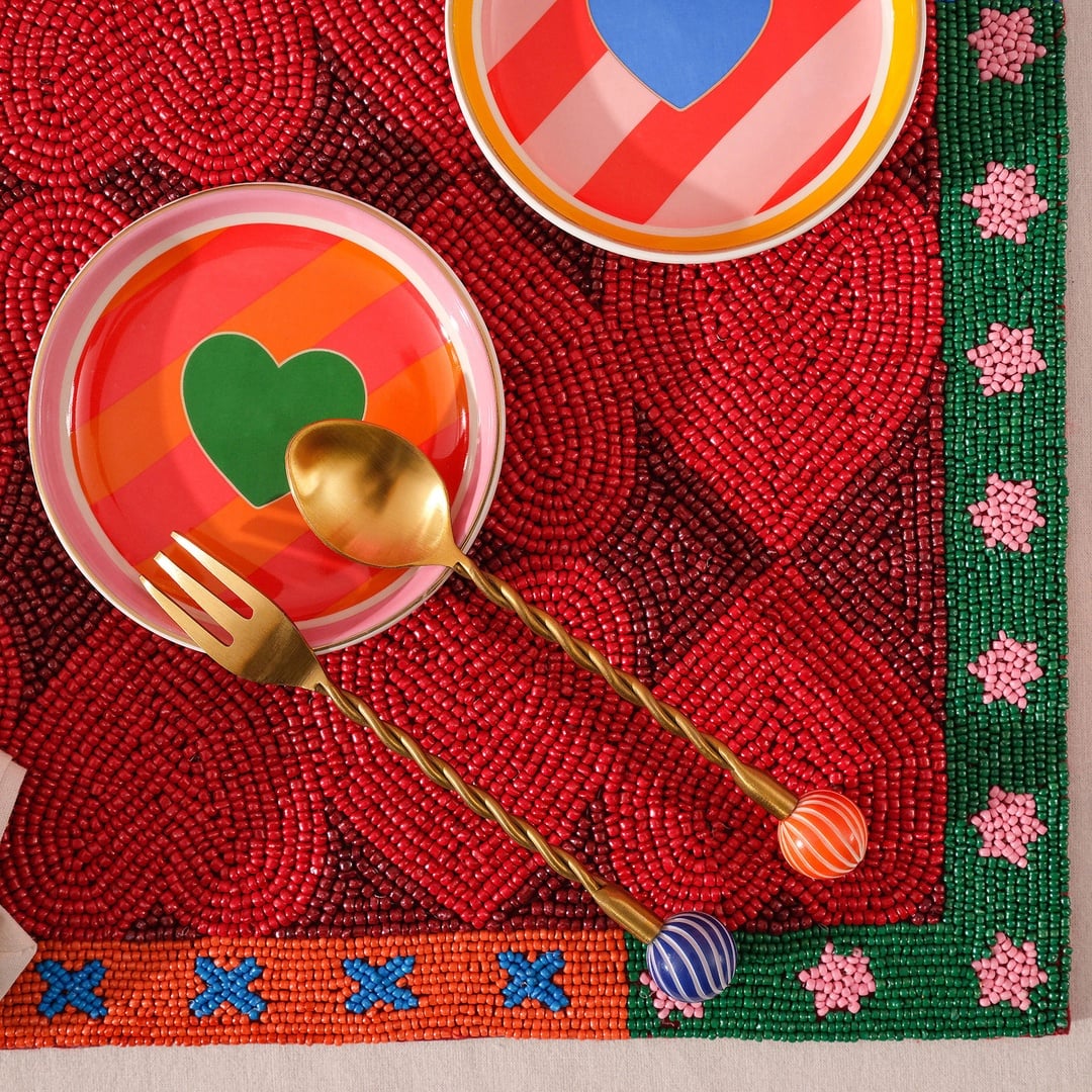 Rampur Çelik - Pirinç Çkb Seti 3x15x1 Cm Altın - Turuncu