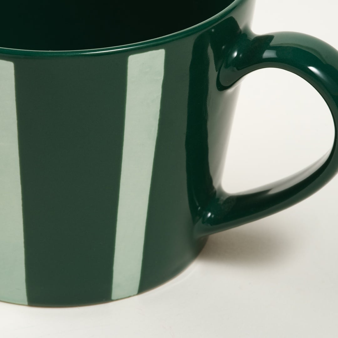 Luohu Porselen Kupa 360 Ml Yeşil