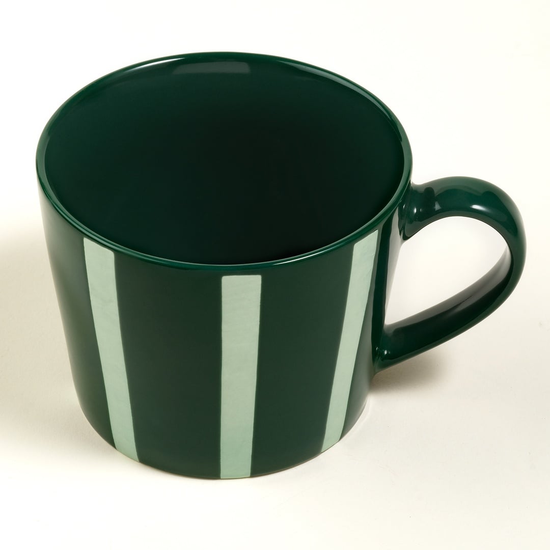 Luohu Porselen Kupa 360 Ml Yeşil