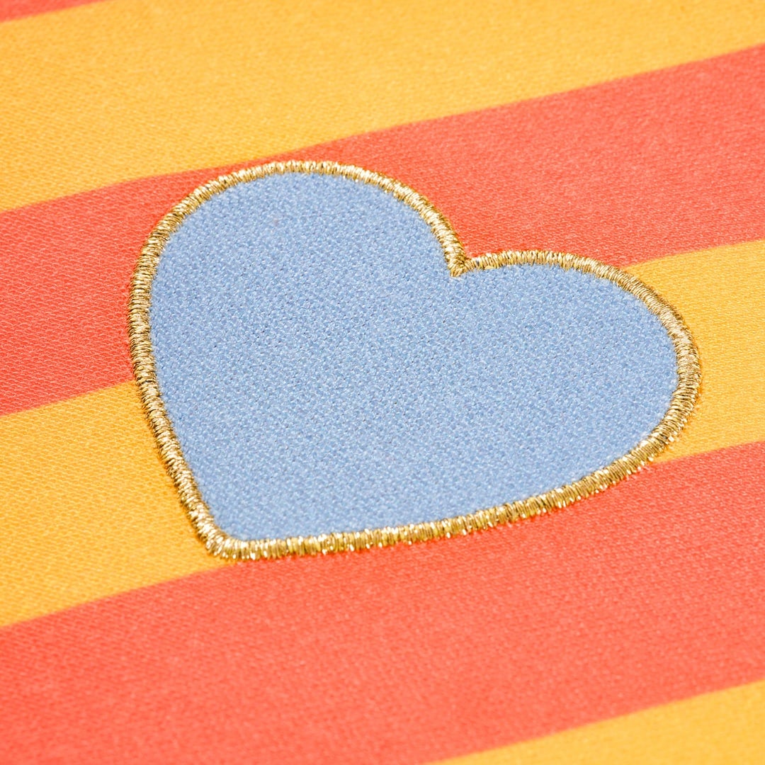 Nilüfer Dijital Baskılı Nakışlı Polyester Bardak Altlığı 13 Cm Renkli