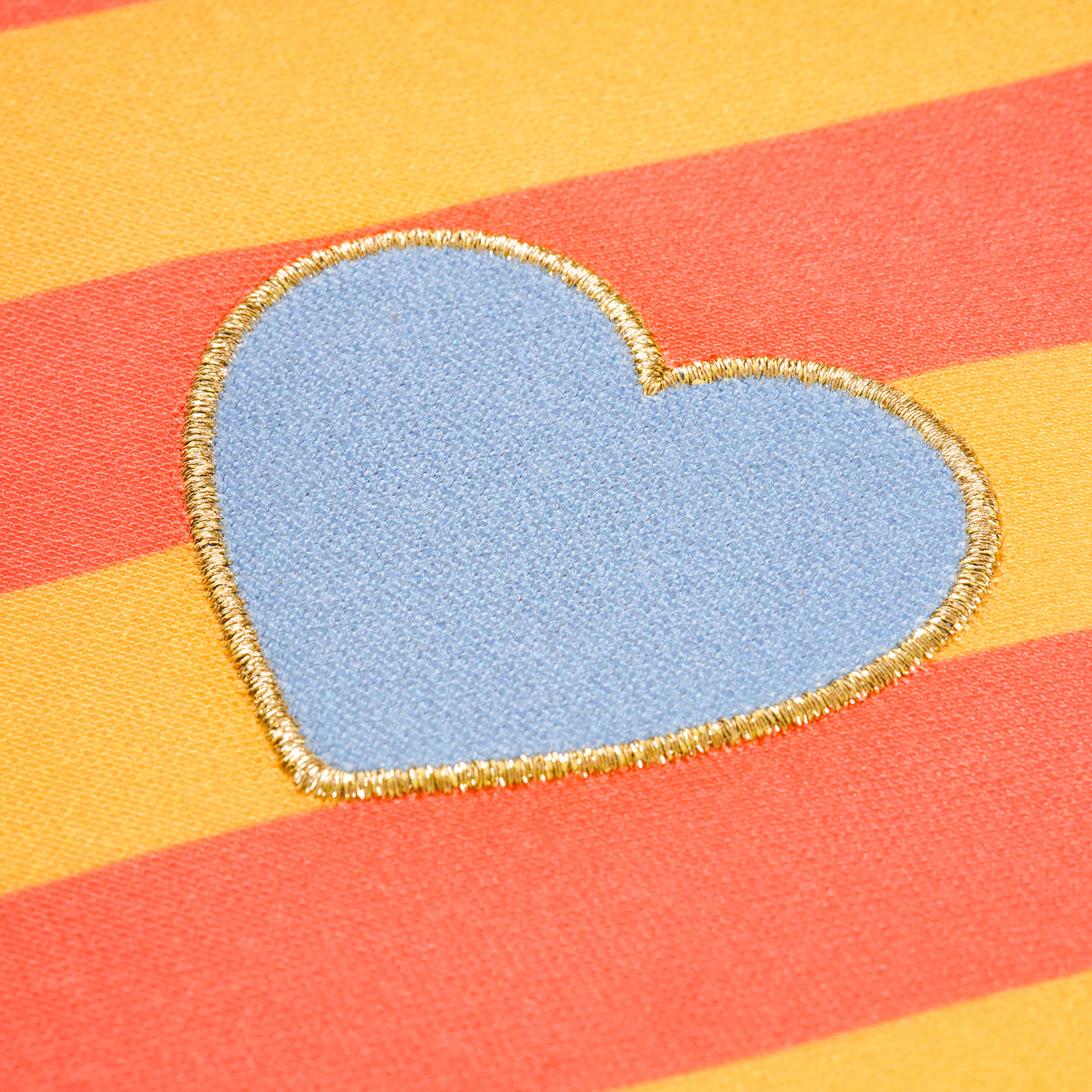 Nilüfer Dijital Baskılı Nakışlı Polyester Bardak Altlığı 13 Cm Renkli