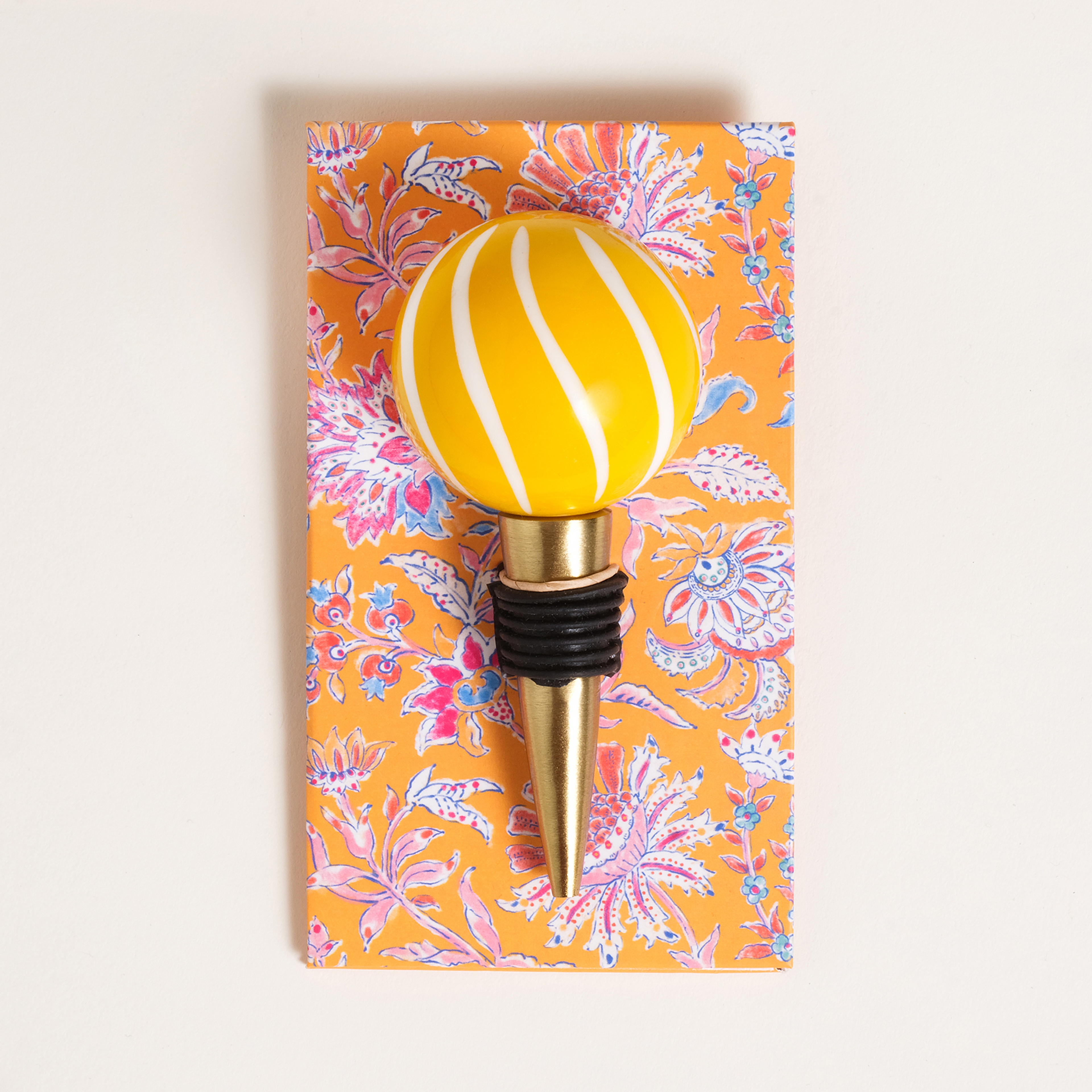 Tanda Alumınyum Şişe Tıpası 5x5x11 Cm Sarı