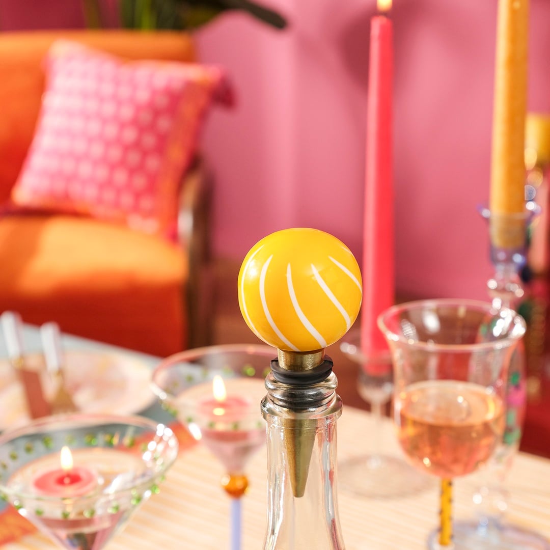 Tanda Alumınyum Şişe Tıpası 5x5x11 Cm Sarı