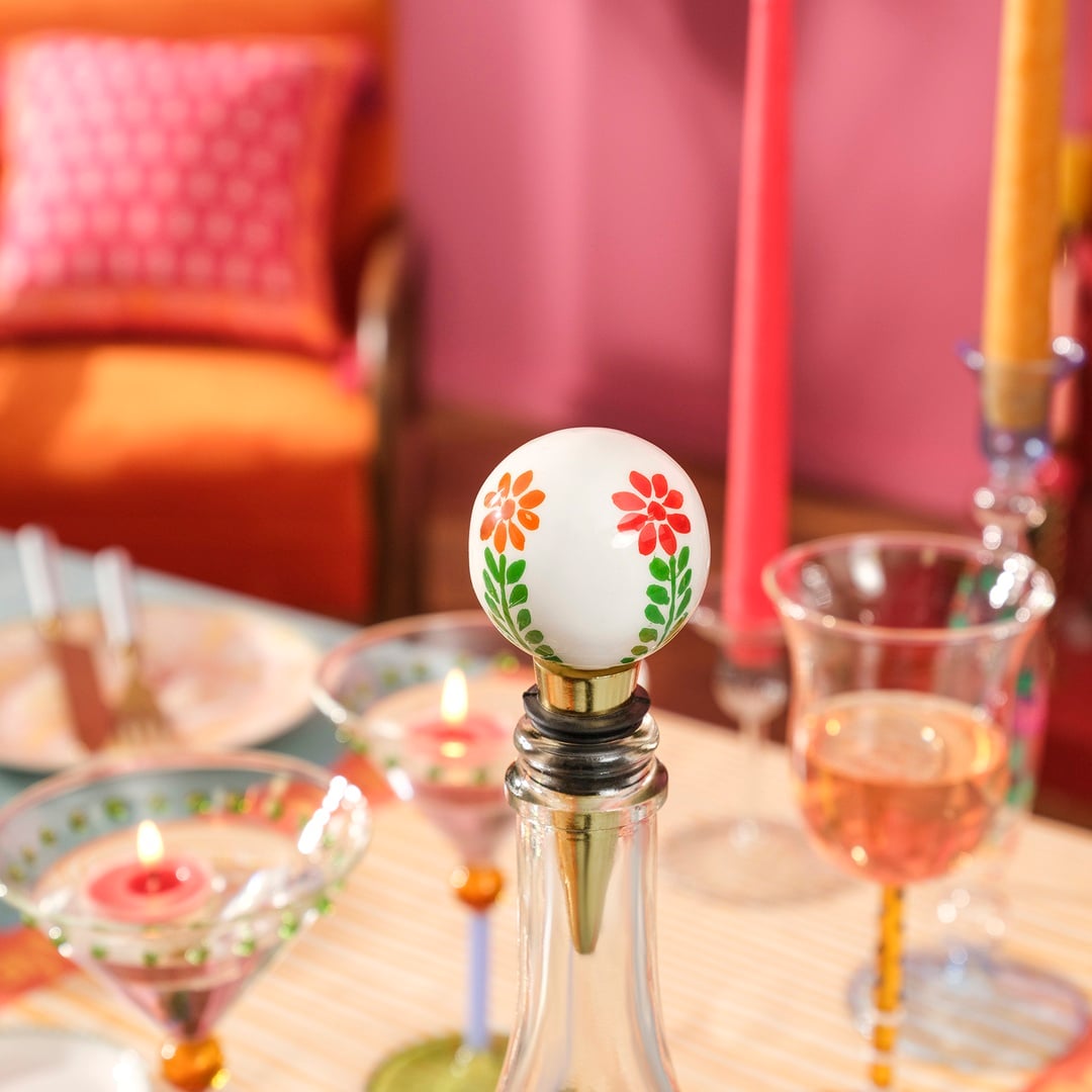 Tanda Alumınyum Şişe Tıpası 11x5x5 Cm Beyaz - Yeşil