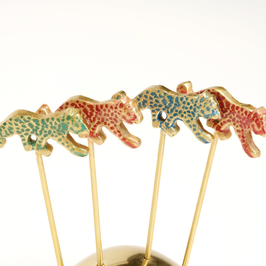 Tanda Çelik Kokteyl Çubukları 8x8x12 Cm Altın - Renkli