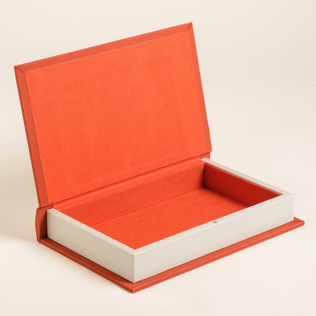 Meılın Mdf Dekoratif Kutu 18.5x4.5x28.1 Cm Turuncu