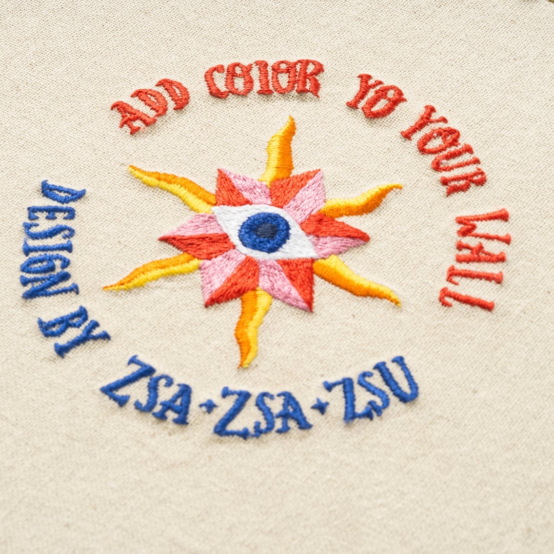 Rajpath Nakışlı Ağaç Dekoratif Duvar Panosu 20x50 Cm Renkli