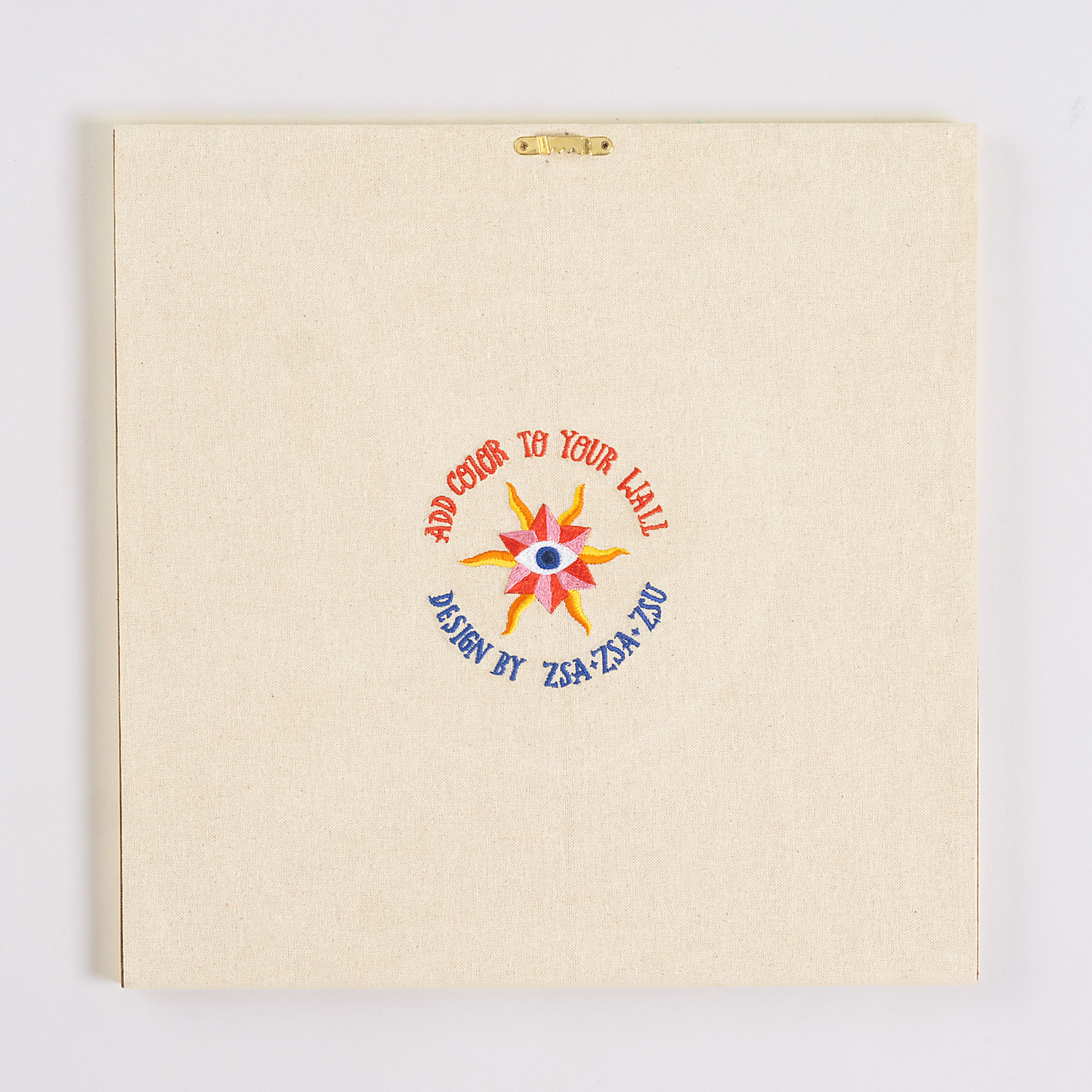 Rajpath Nakışlı Ağaç Dekoratif Duvar Panosu 35x35 Cm Renkli