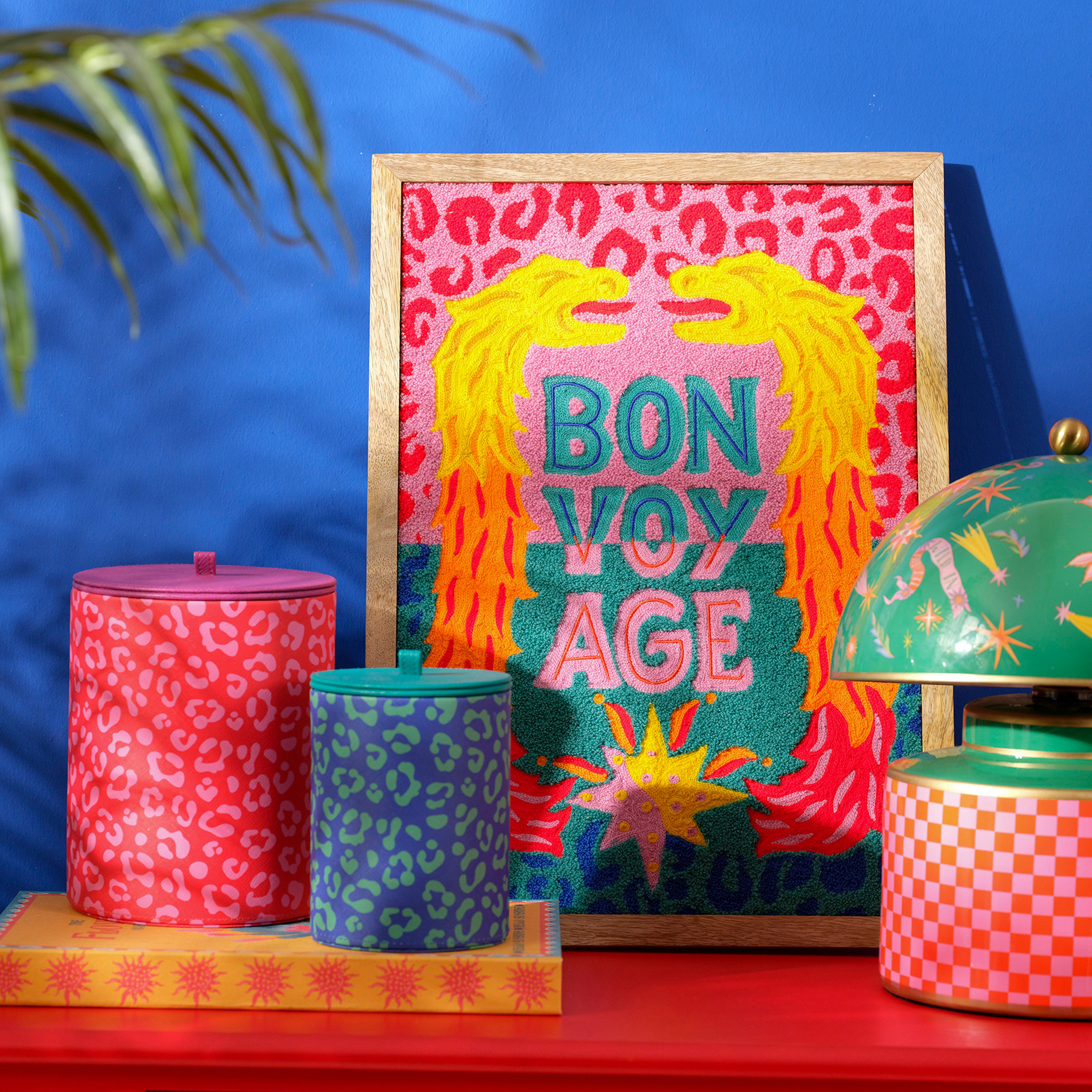 Rajpath Nakışlı Ağaç Dekoratif Duvar Panosu 50x35 Cm Renkli