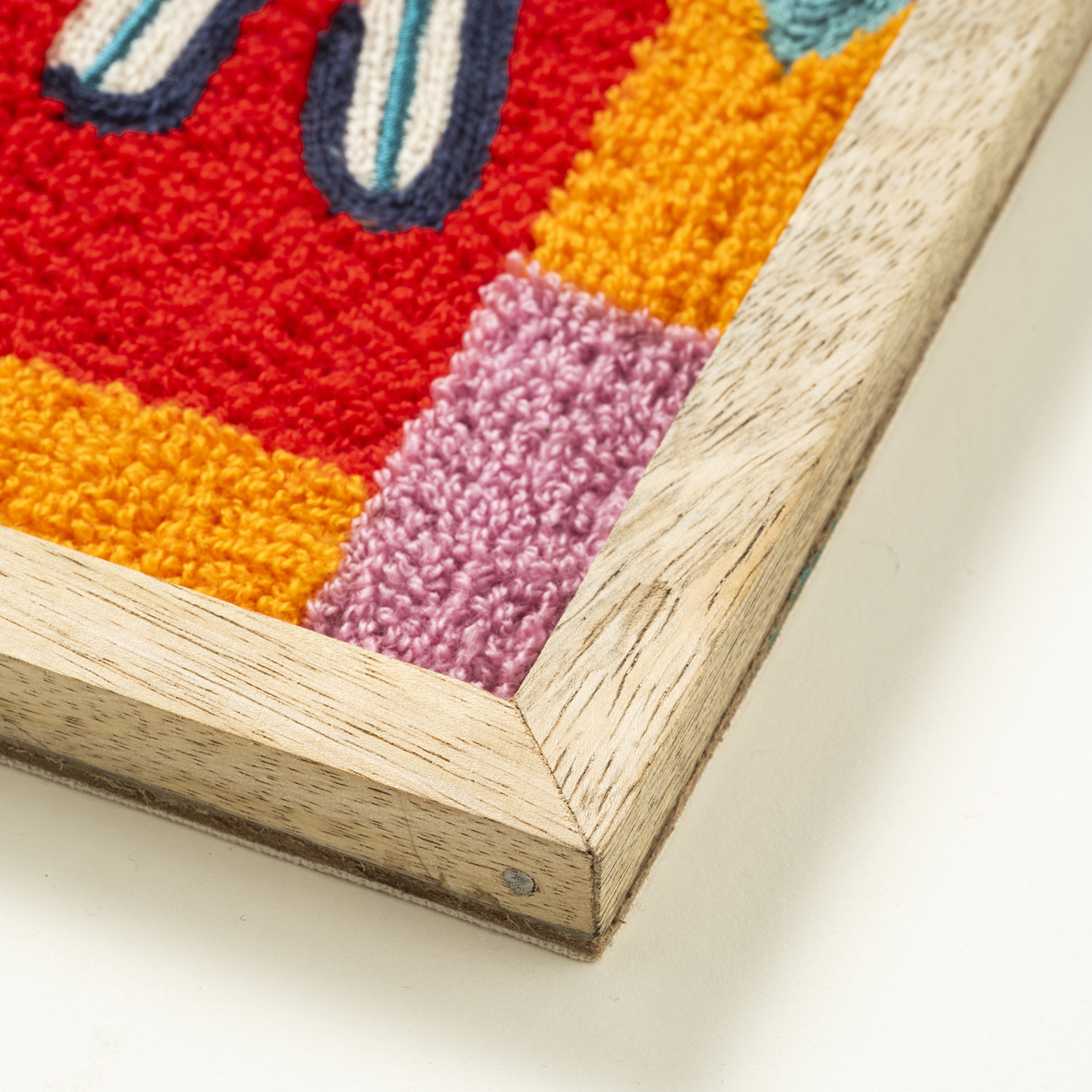 Rajpath - Ağaç Dekoratif Duvar Panosu 20x50 Cm Renkli