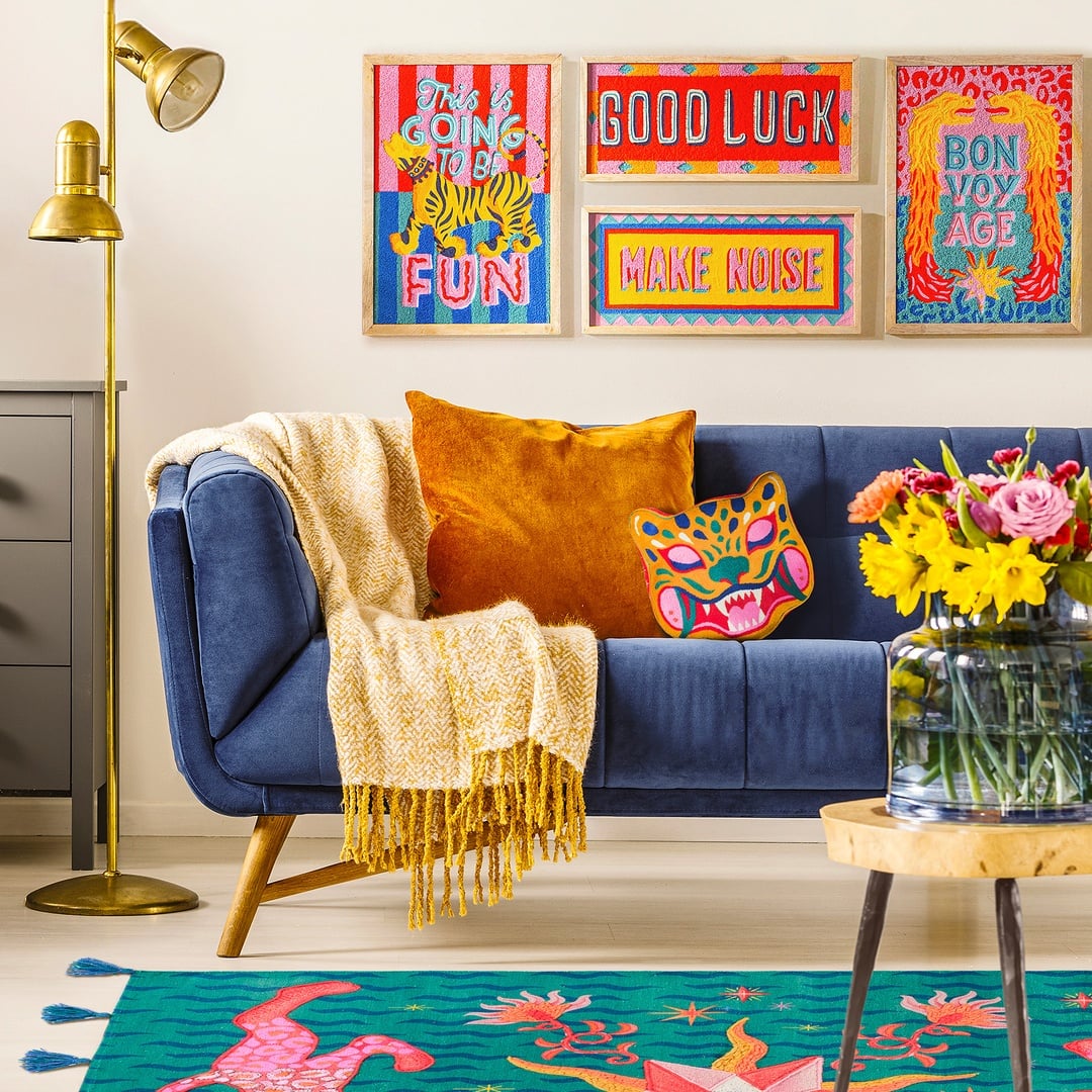 Rajpath - Ağaç Dekoratif Duvar Panosu 50x35 Cm Renkli