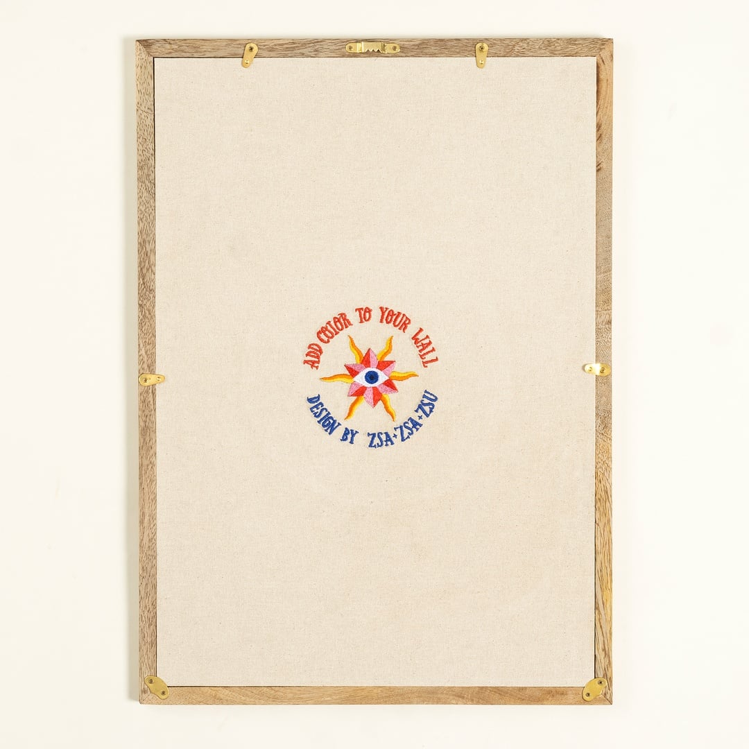 Rajpath - Ağaç Dekoratif Duvar Panosu 50x35 Cm Renkli