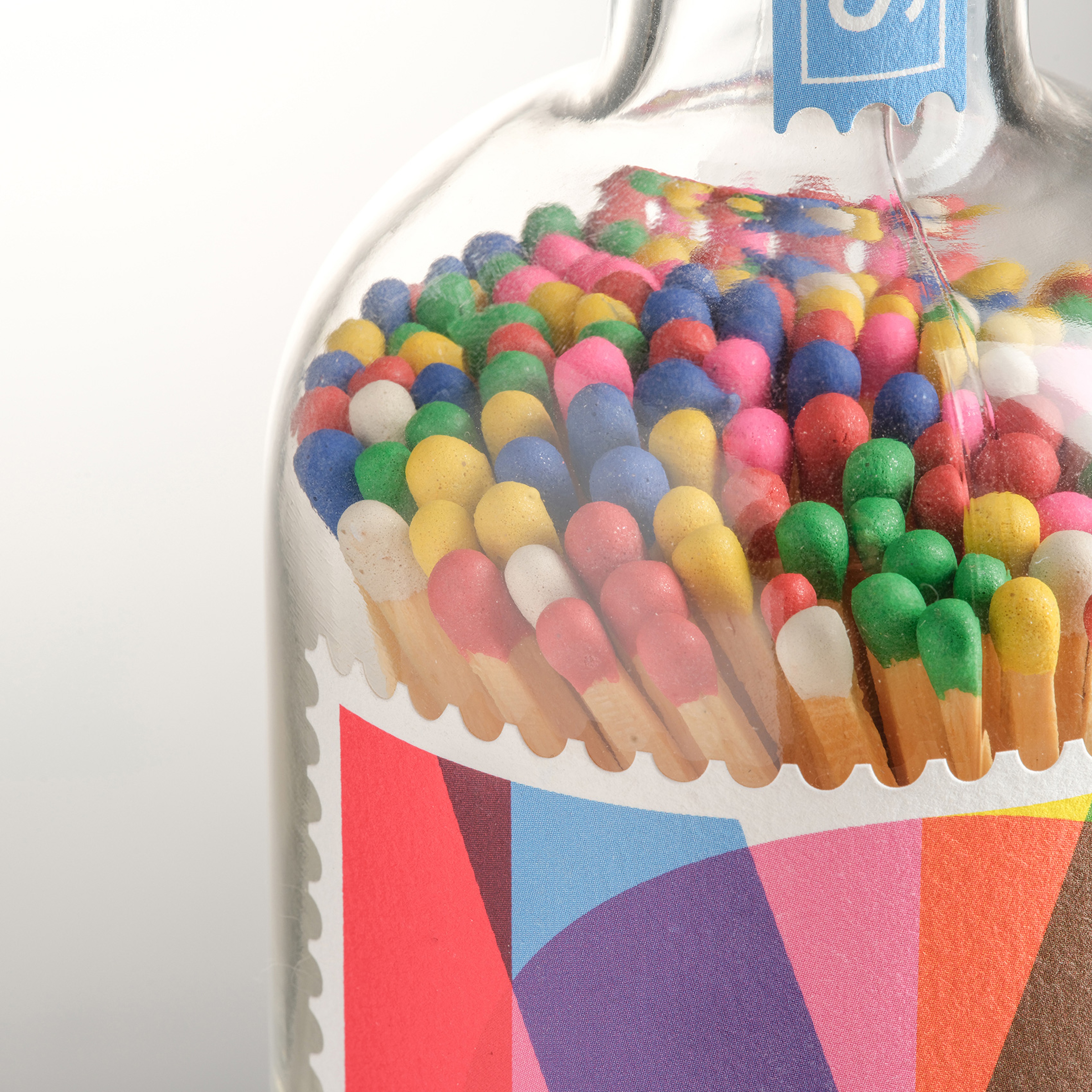 Love Stamp Ahşap Hediyelik Eşya 19x8x8 Cm Renkli