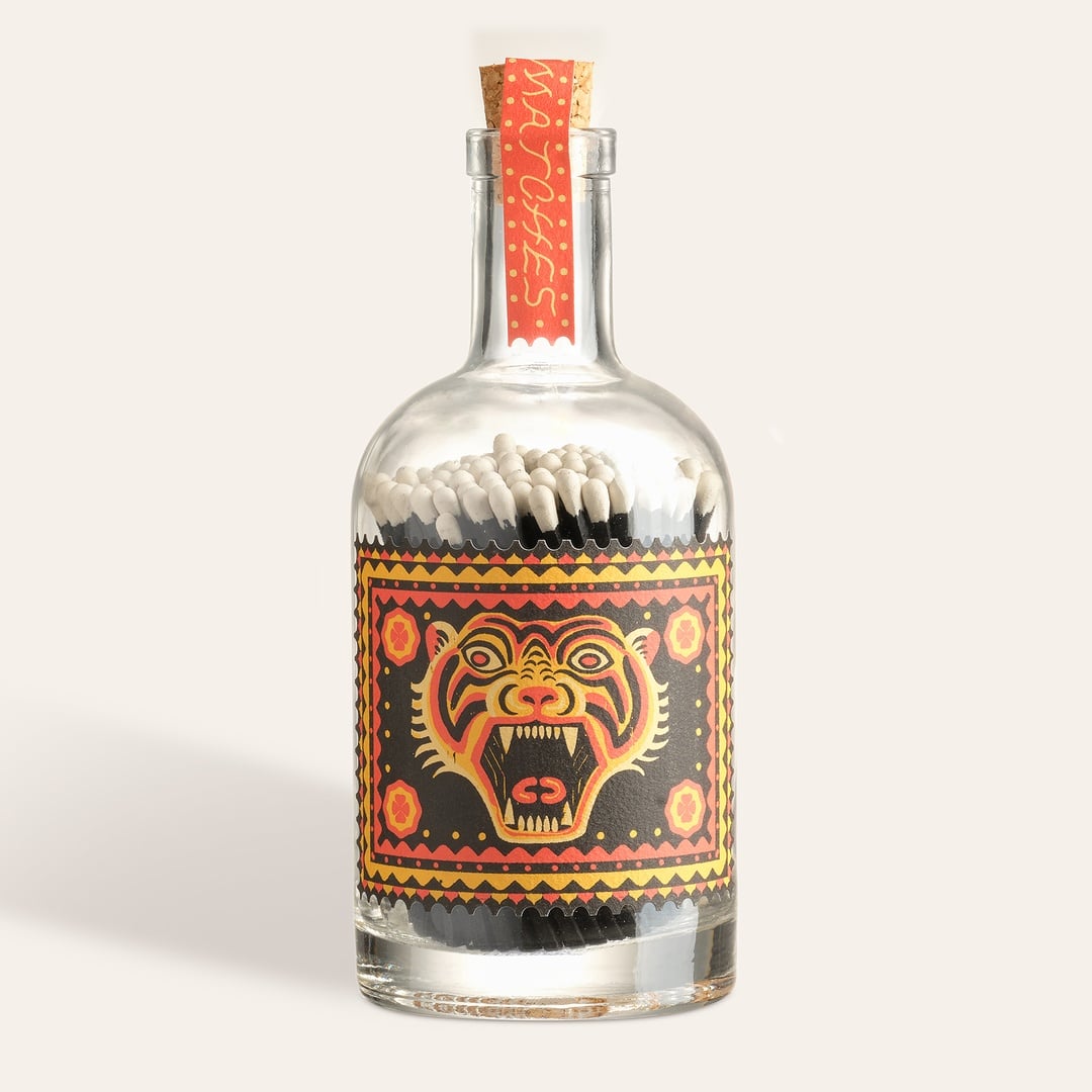 Roar Stamp Ahşap Hediyelik Eşya 19x8x8 Cm Renkli