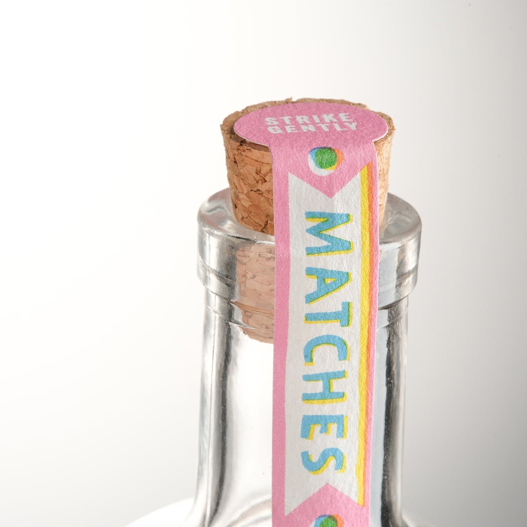 A Perfect Match Stamp Ahşap Hediyelik Eşya 19x8x8 Cm Renkli