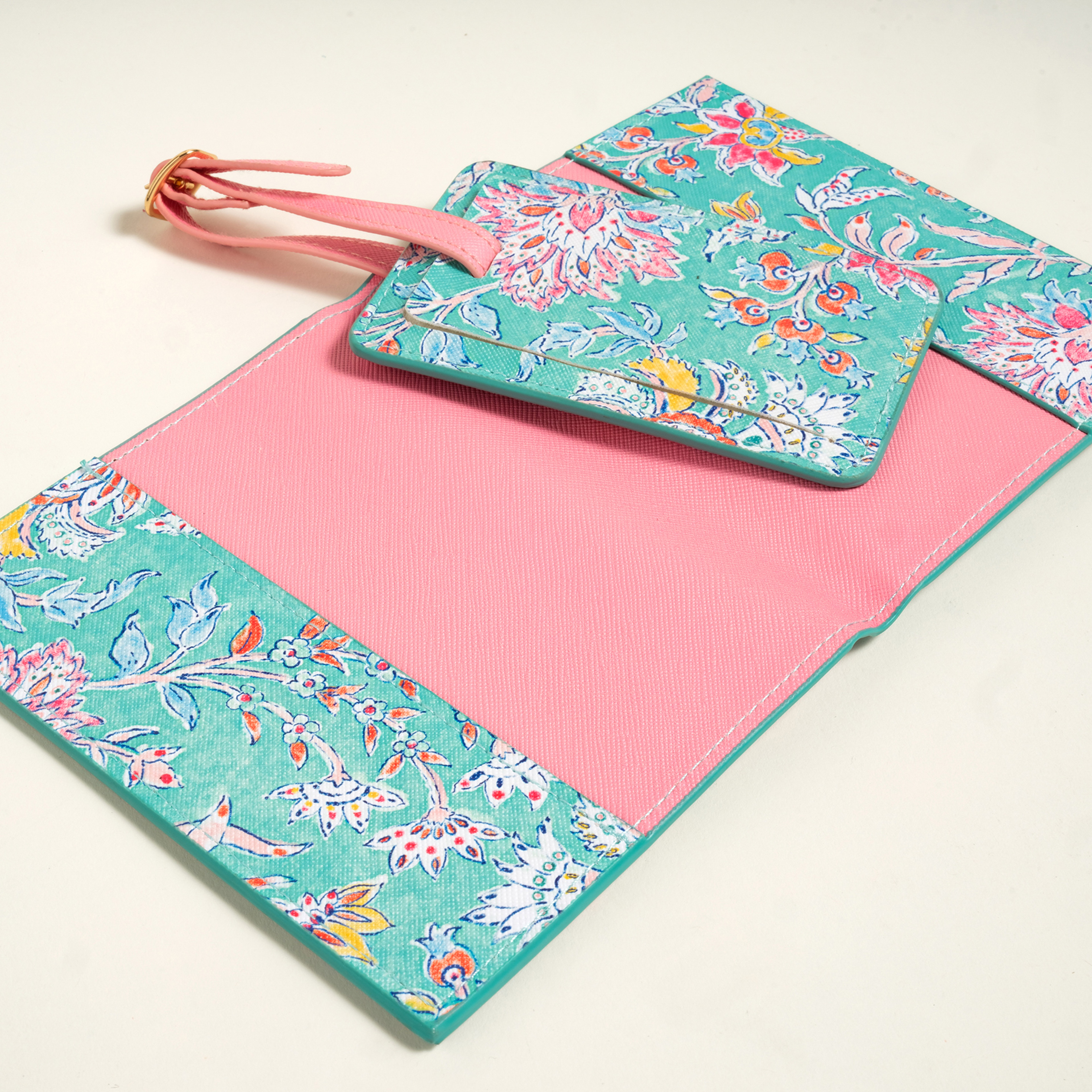 Meılın Pvc Seyahat Seti 21x16.5x2.5 Cm Yeşil