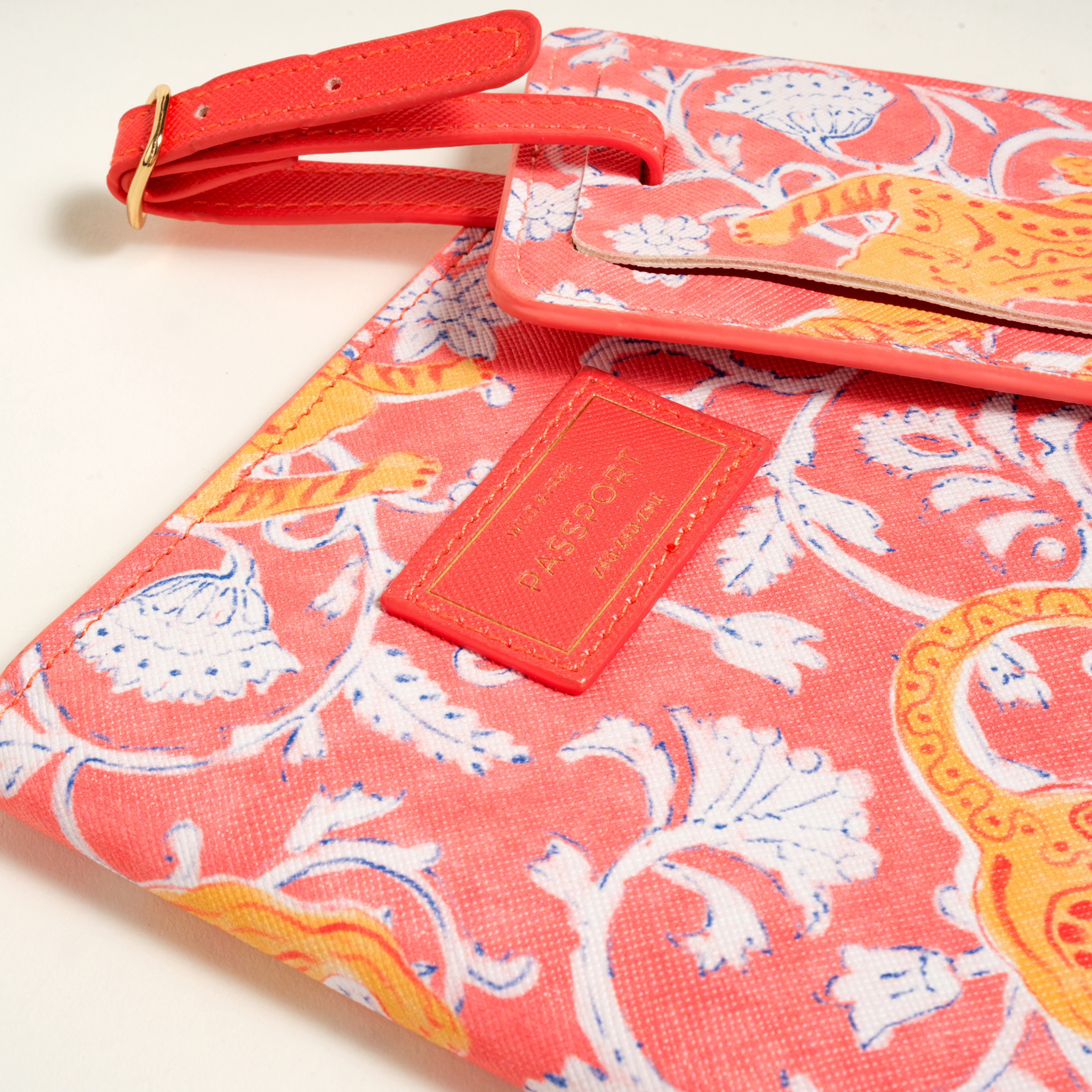 Meılın Pvc Seyahat Seti 21x16.5x2.5 Cm Turuncu