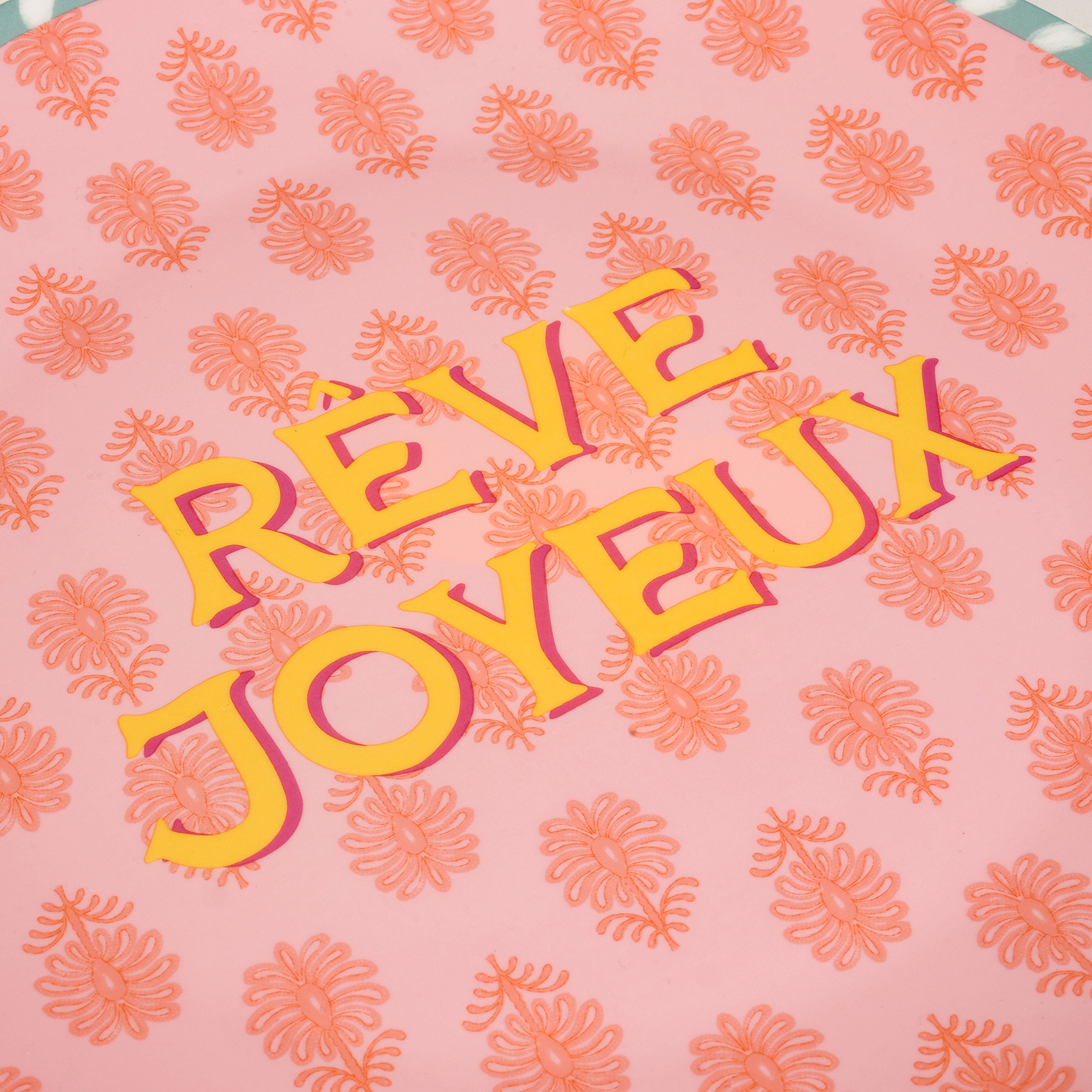 Luohu Porselen Yemek Tabağı 27 Cm Renkli