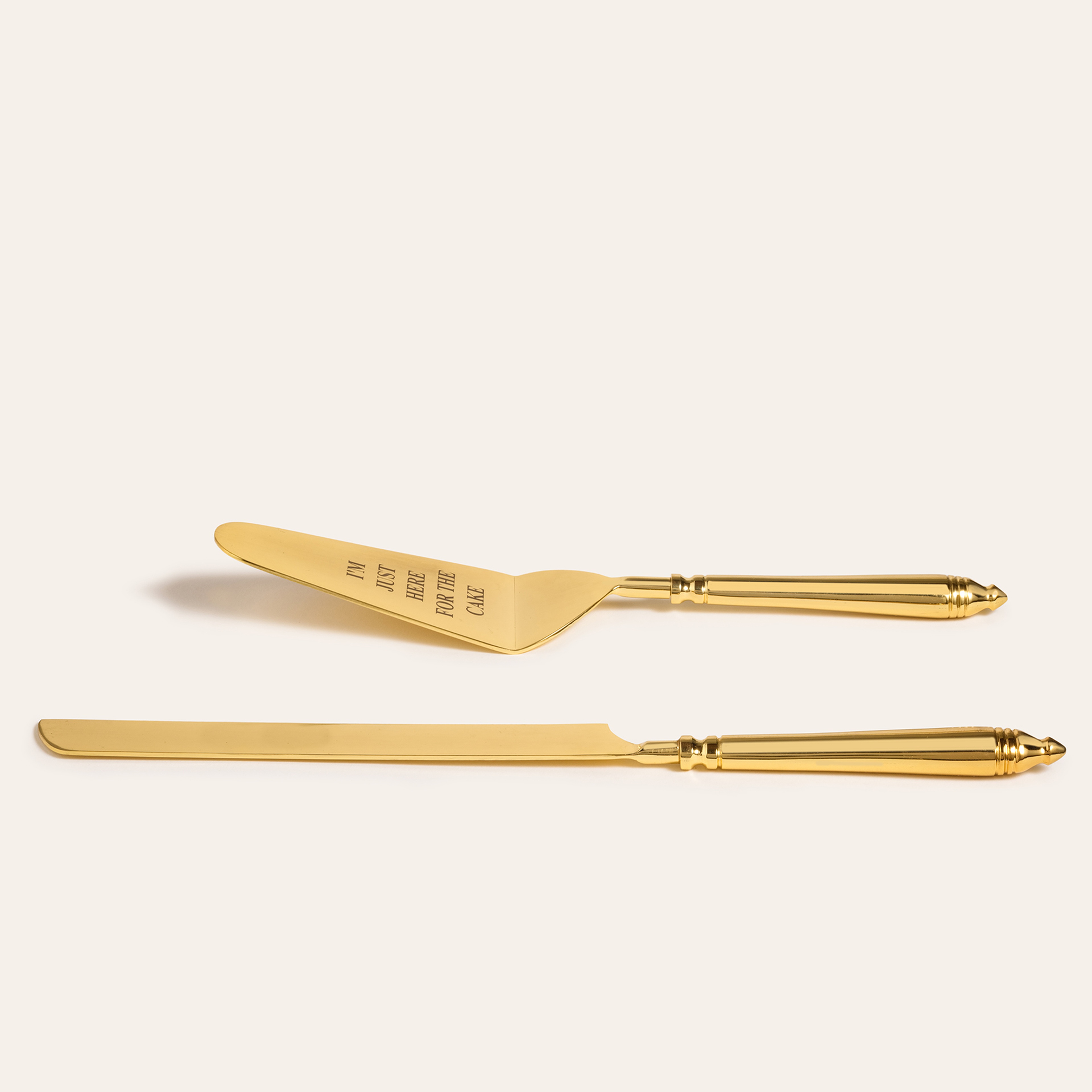 Tanda Çelik Servis Seti 31x6x3 Cm Altın