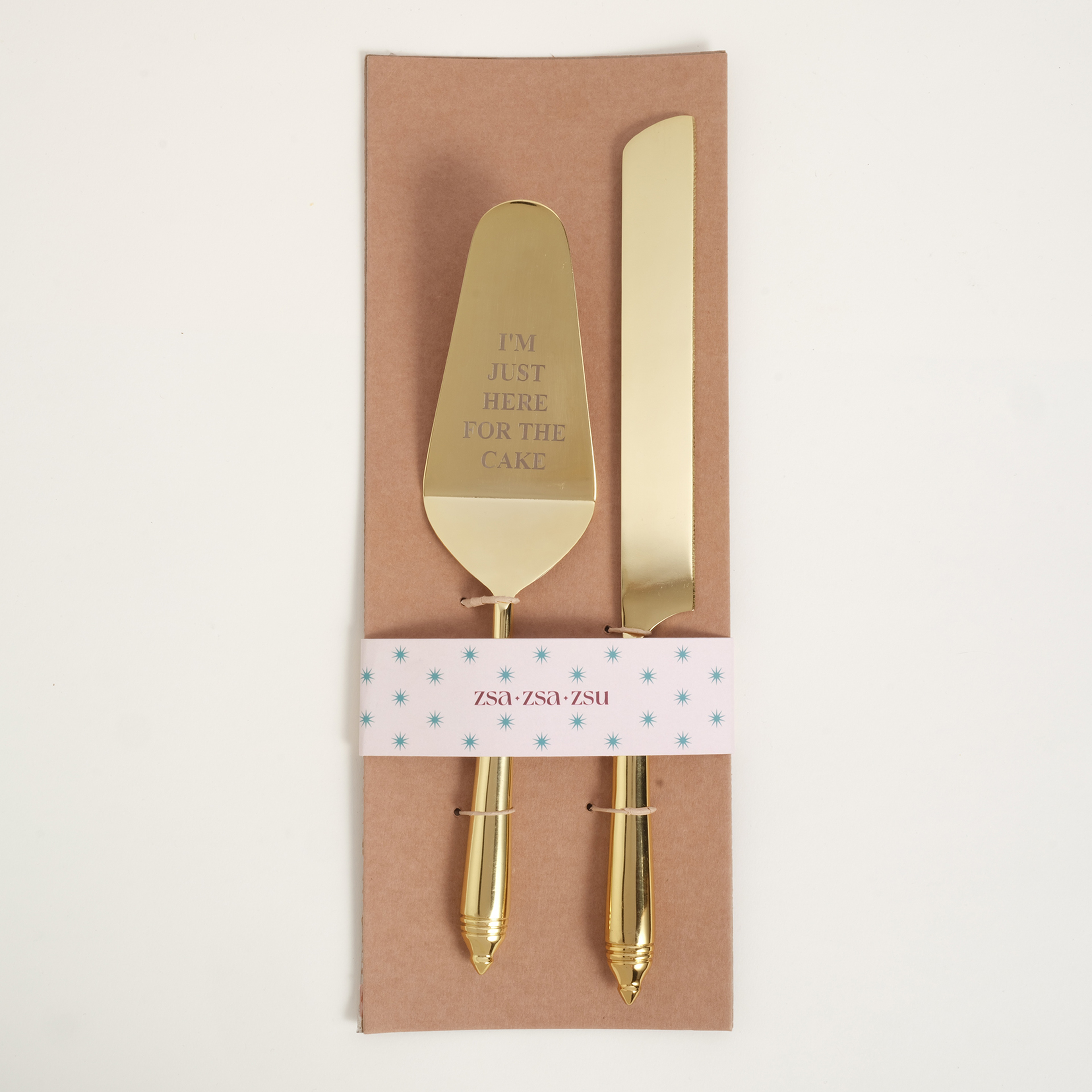 Tanda Çelik Servis Seti 31x6x3 Cm Altın